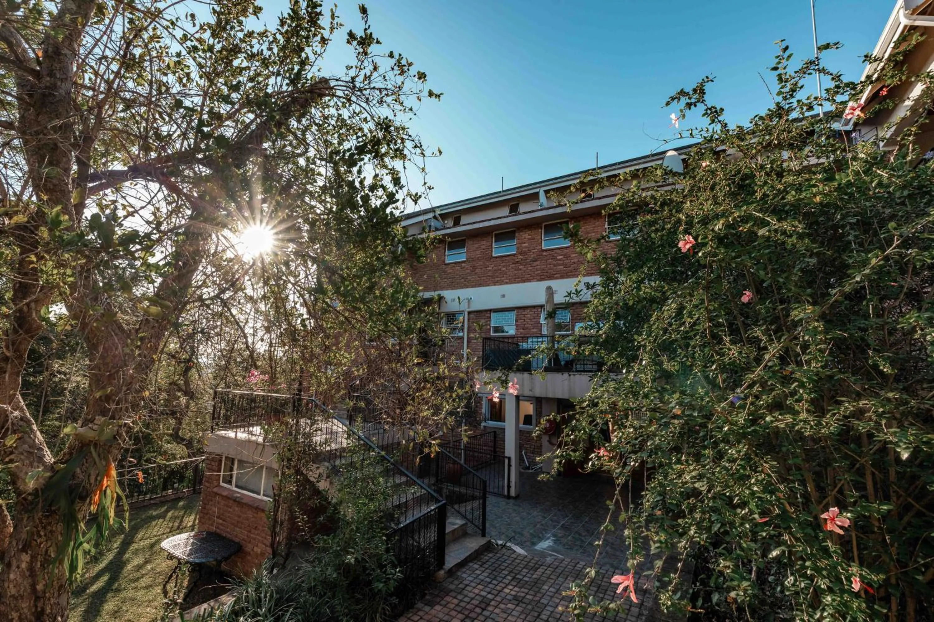 Property building in The Green Lizard Guesthouse