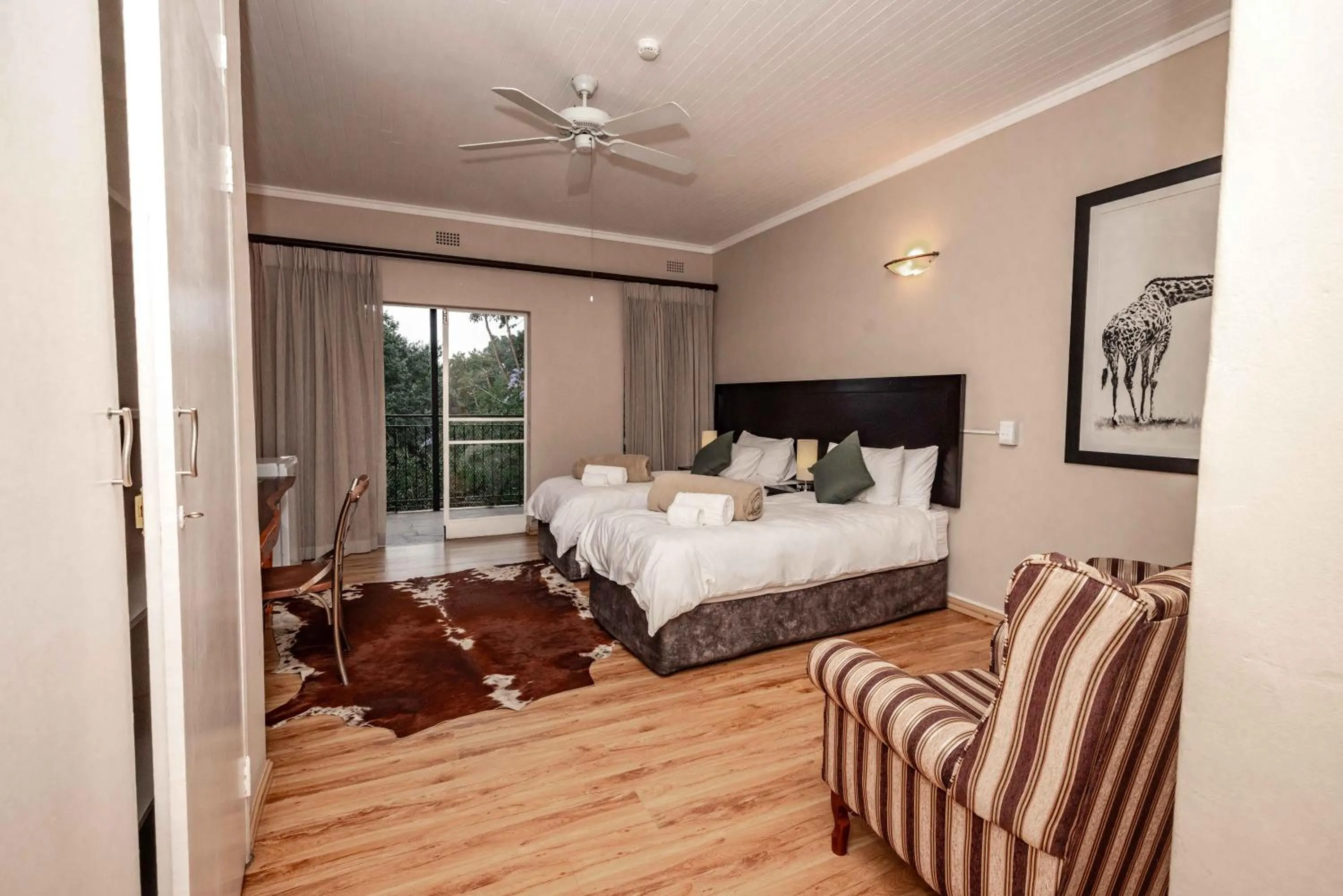 Bed in The Green Lizard Guesthouse