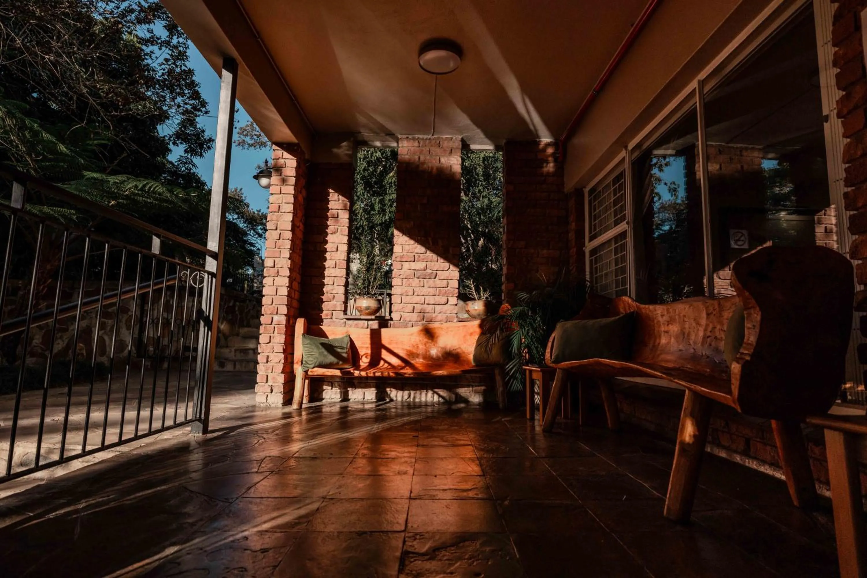 Facade/entrance in The Green Lizard Guesthouse