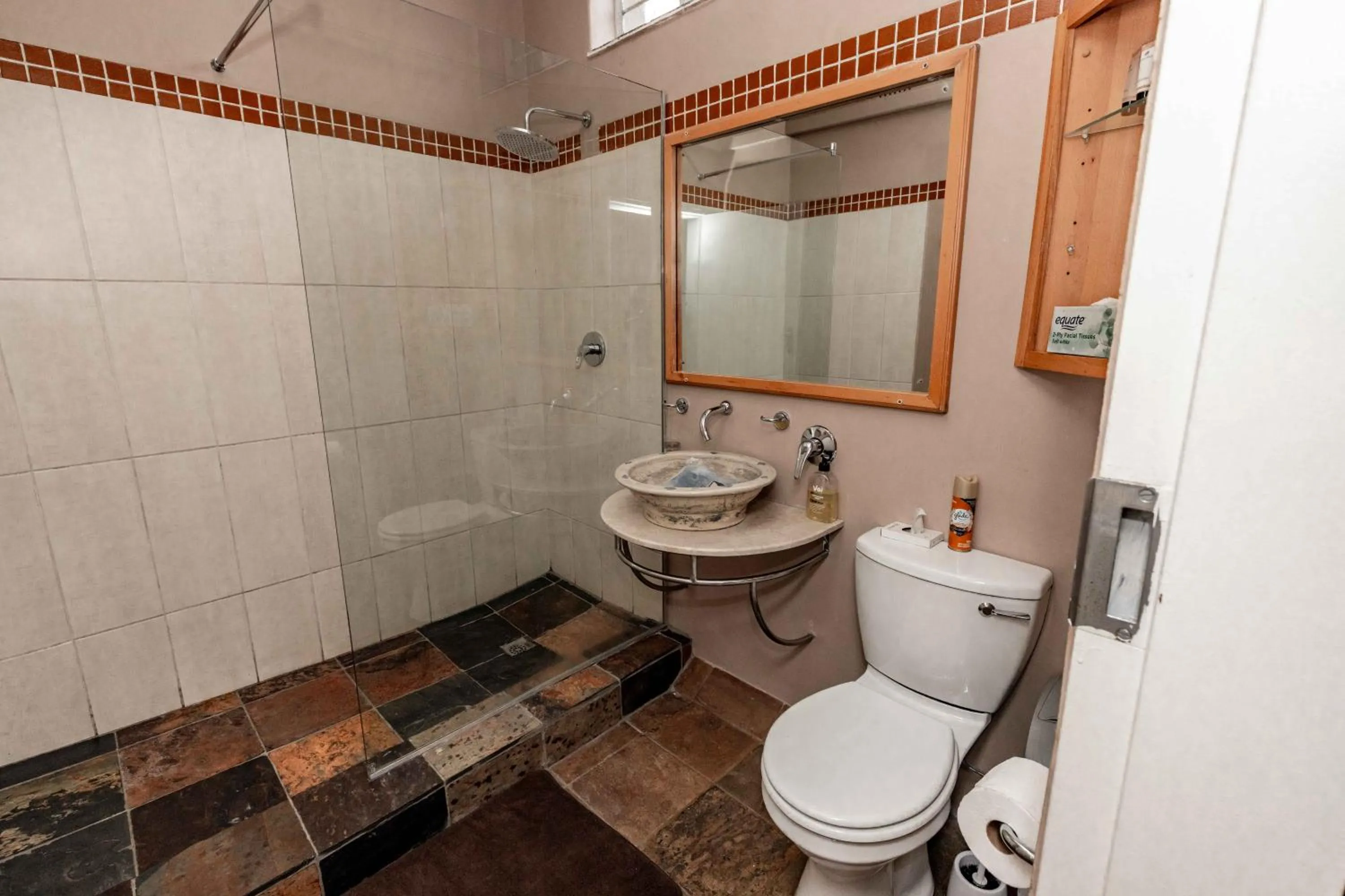 Shower in The Green Lizard Guesthouse