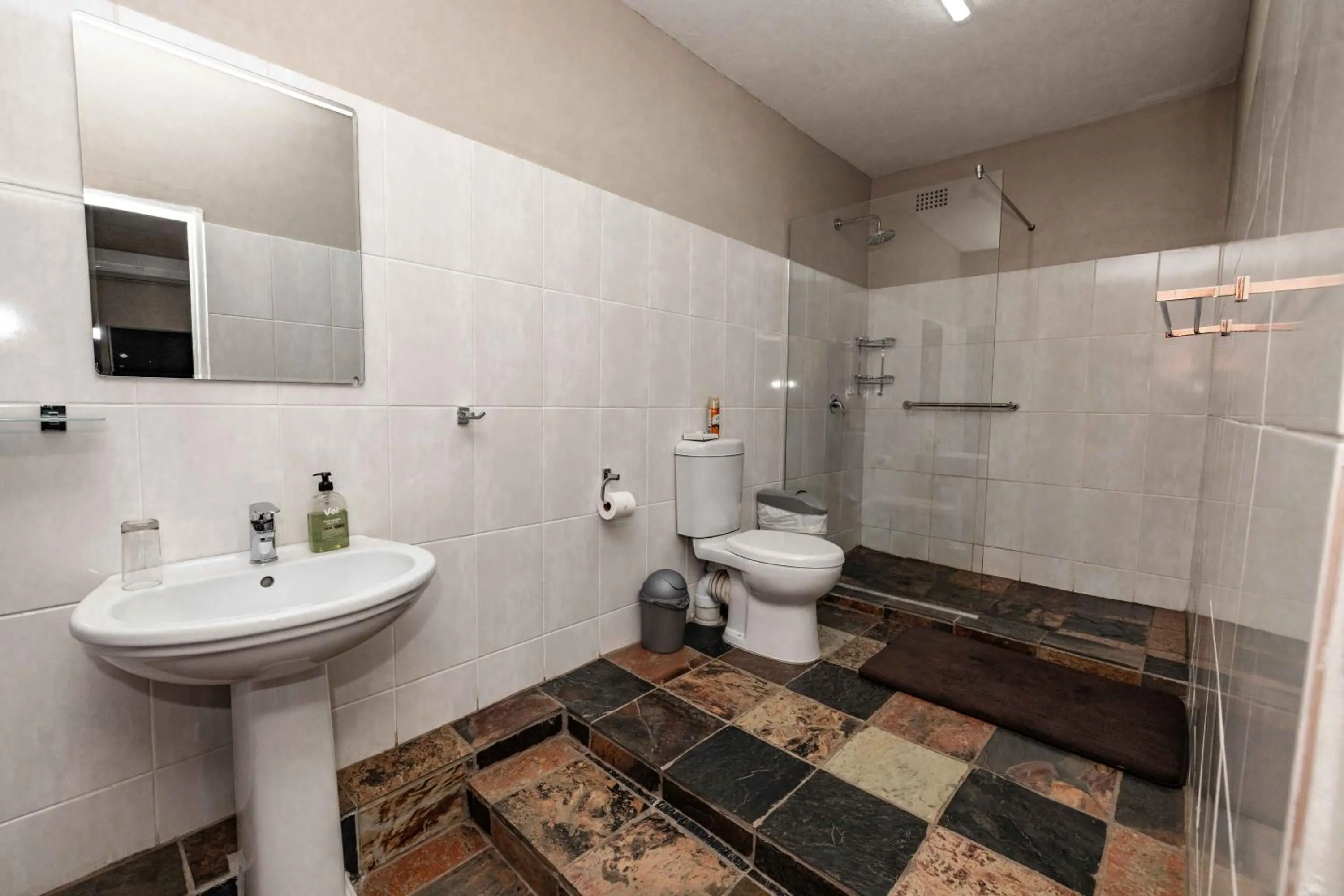 Shower in The Green Lizard Guesthouse