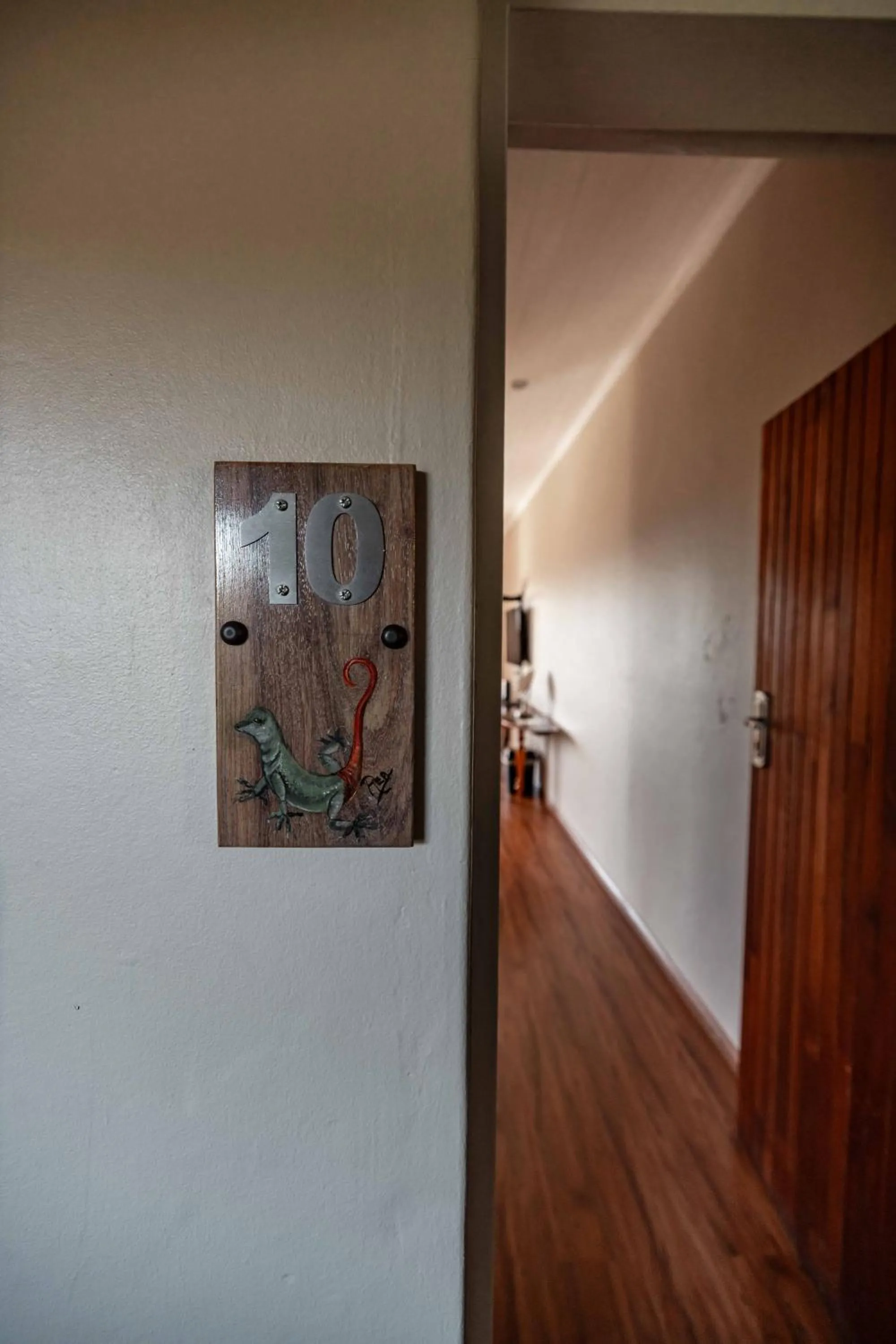 Decorative detail in The Green Lizard Guesthouse