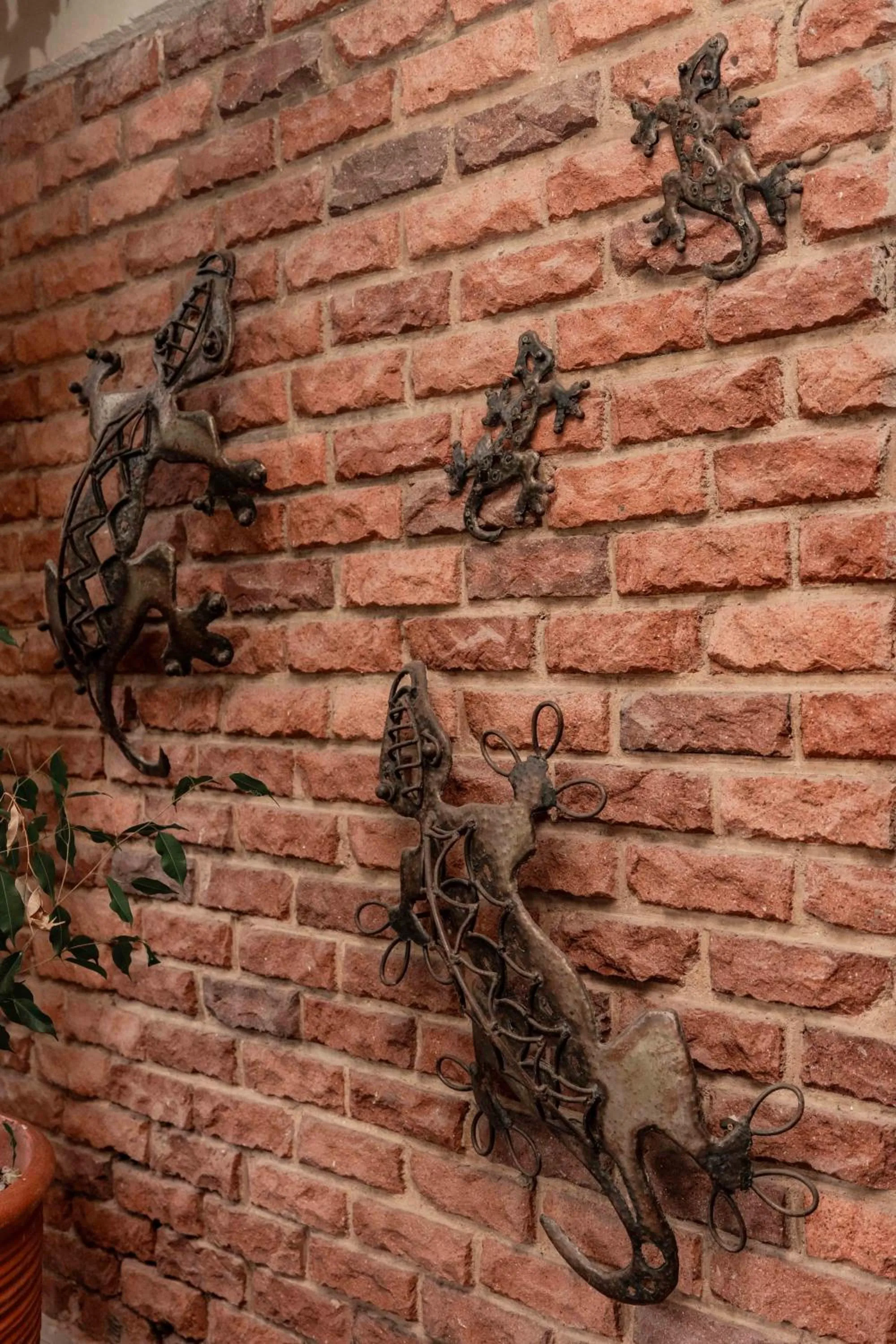 Decorative detail in The Green Lizard Guesthouse