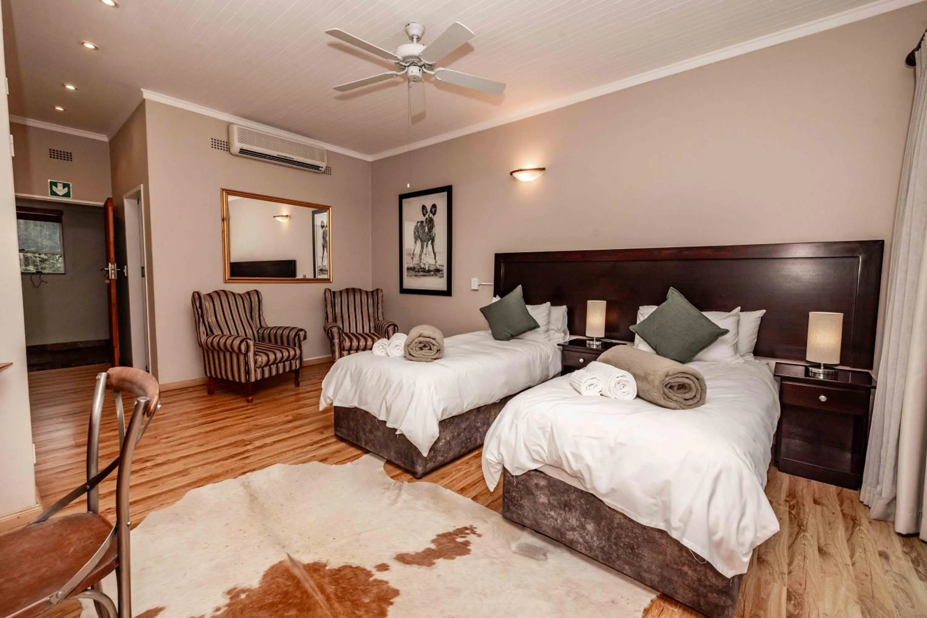 Bed in The Green Lizard Guesthouse