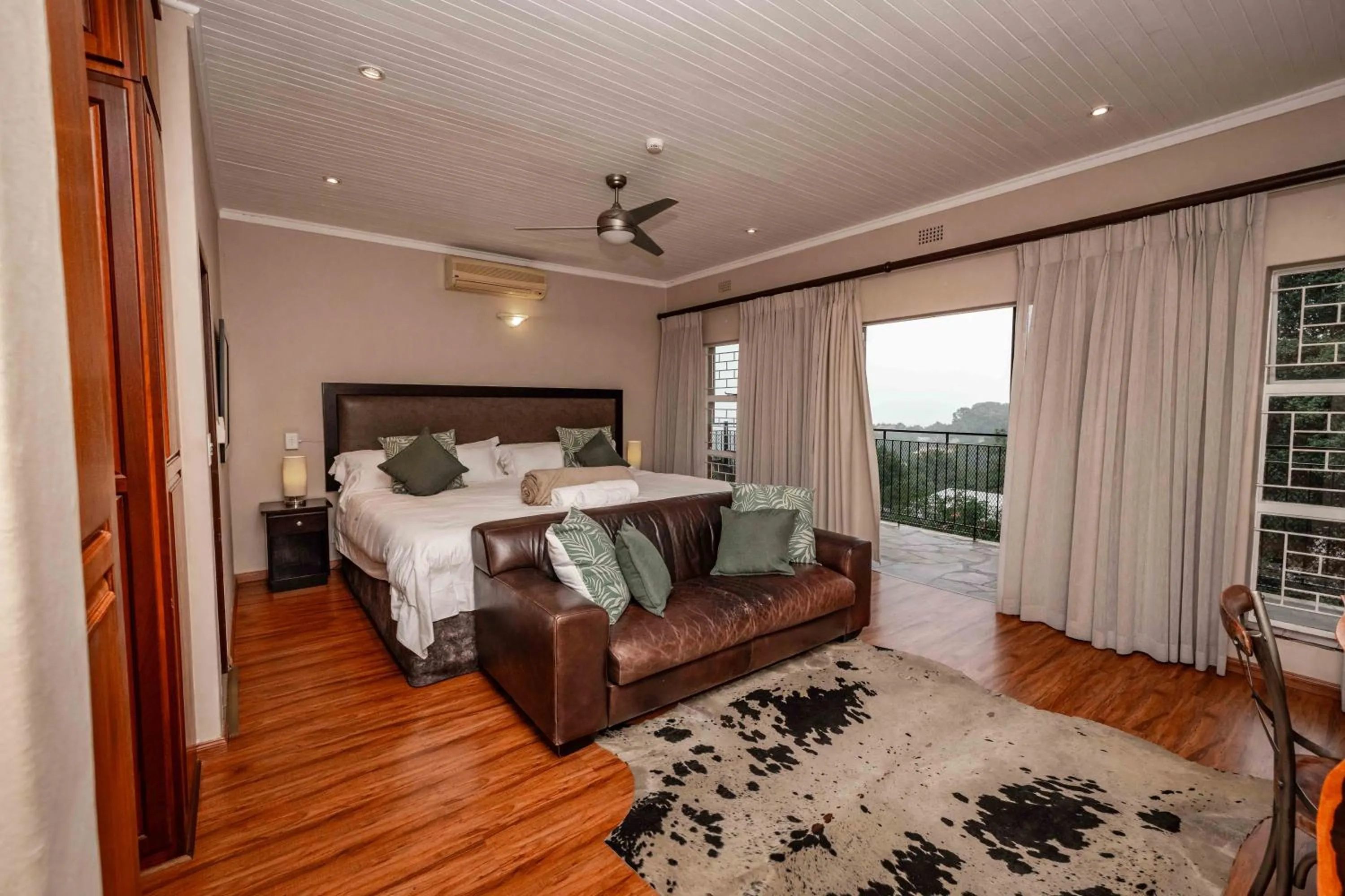 Bed in The Green Lizard Guesthouse