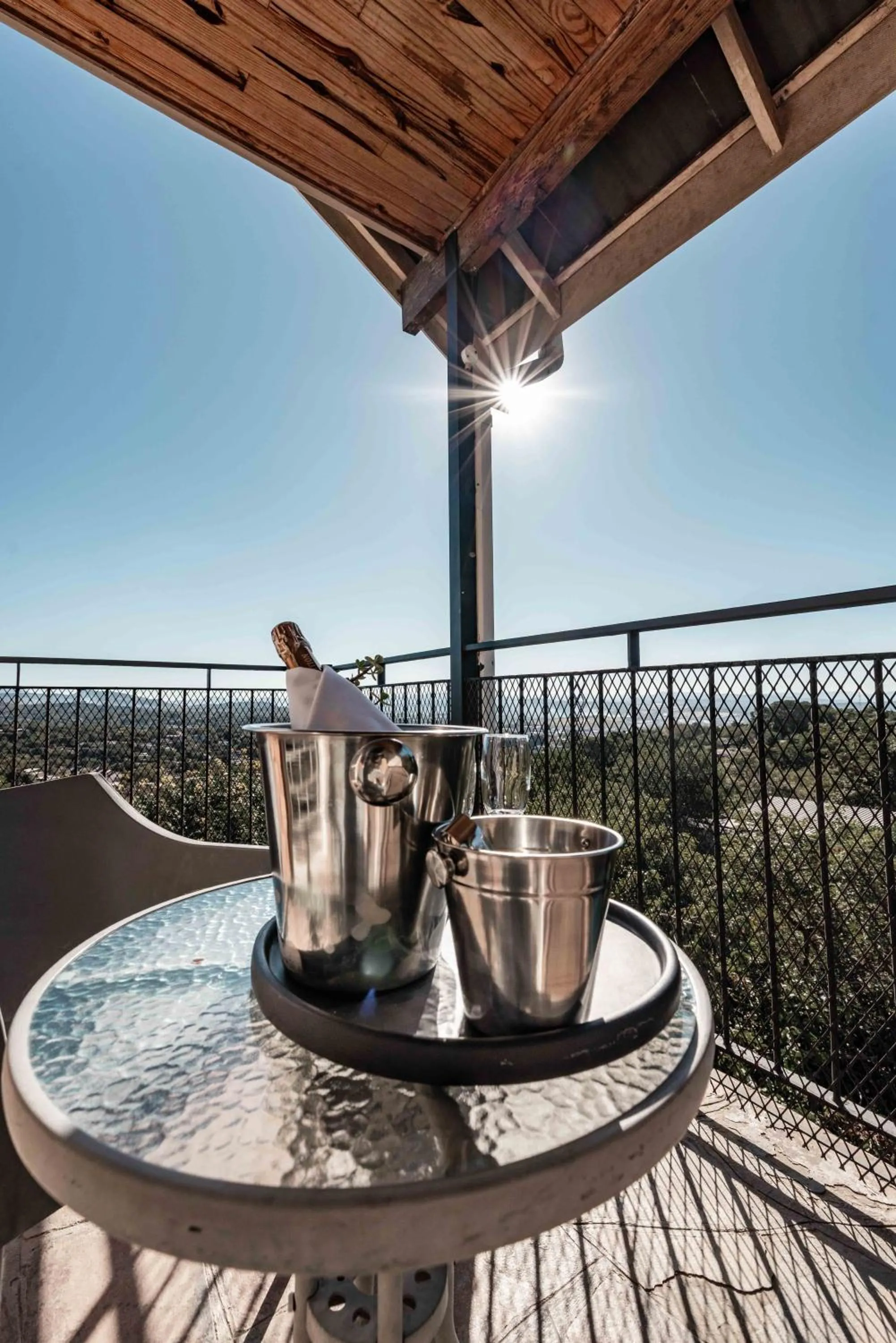 Patio in The Green Lizard Guesthouse