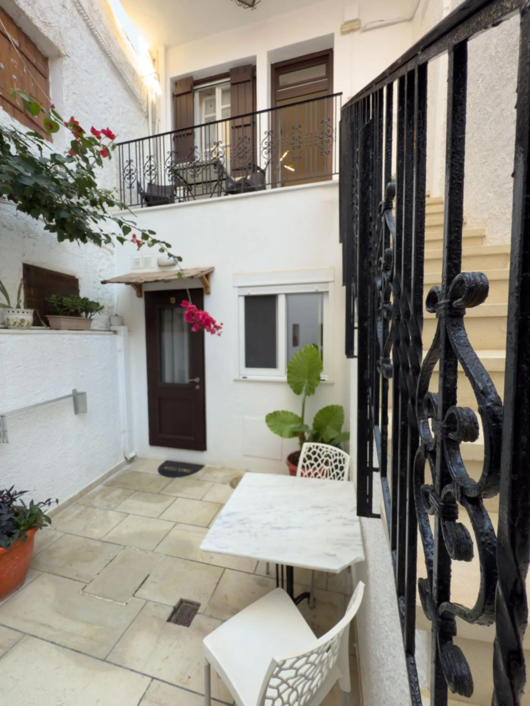 Patio in Bozzali Deluxe Hotel