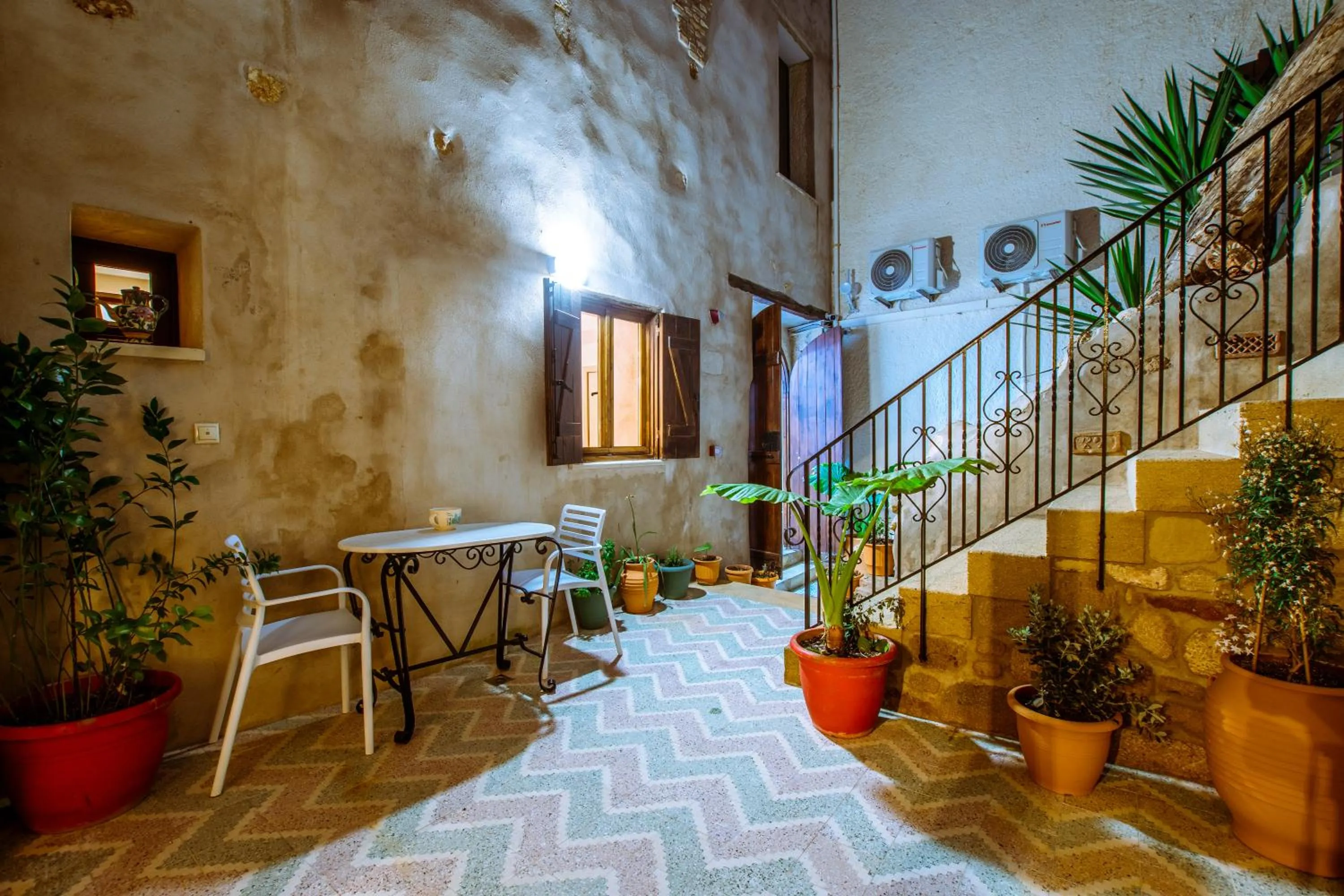 Patio in Bozzali Deluxe Hotel