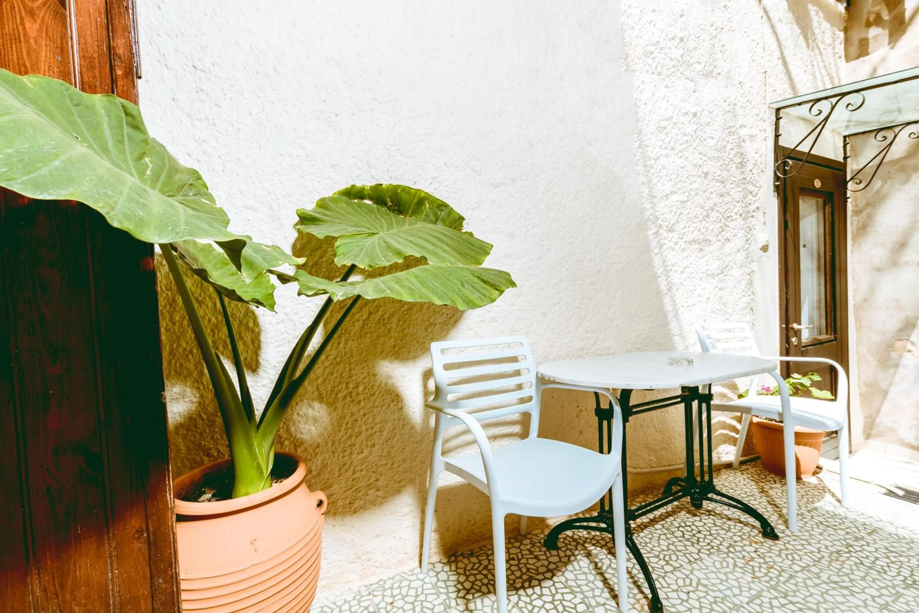 Patio in Bozzali Deluxe Hotel