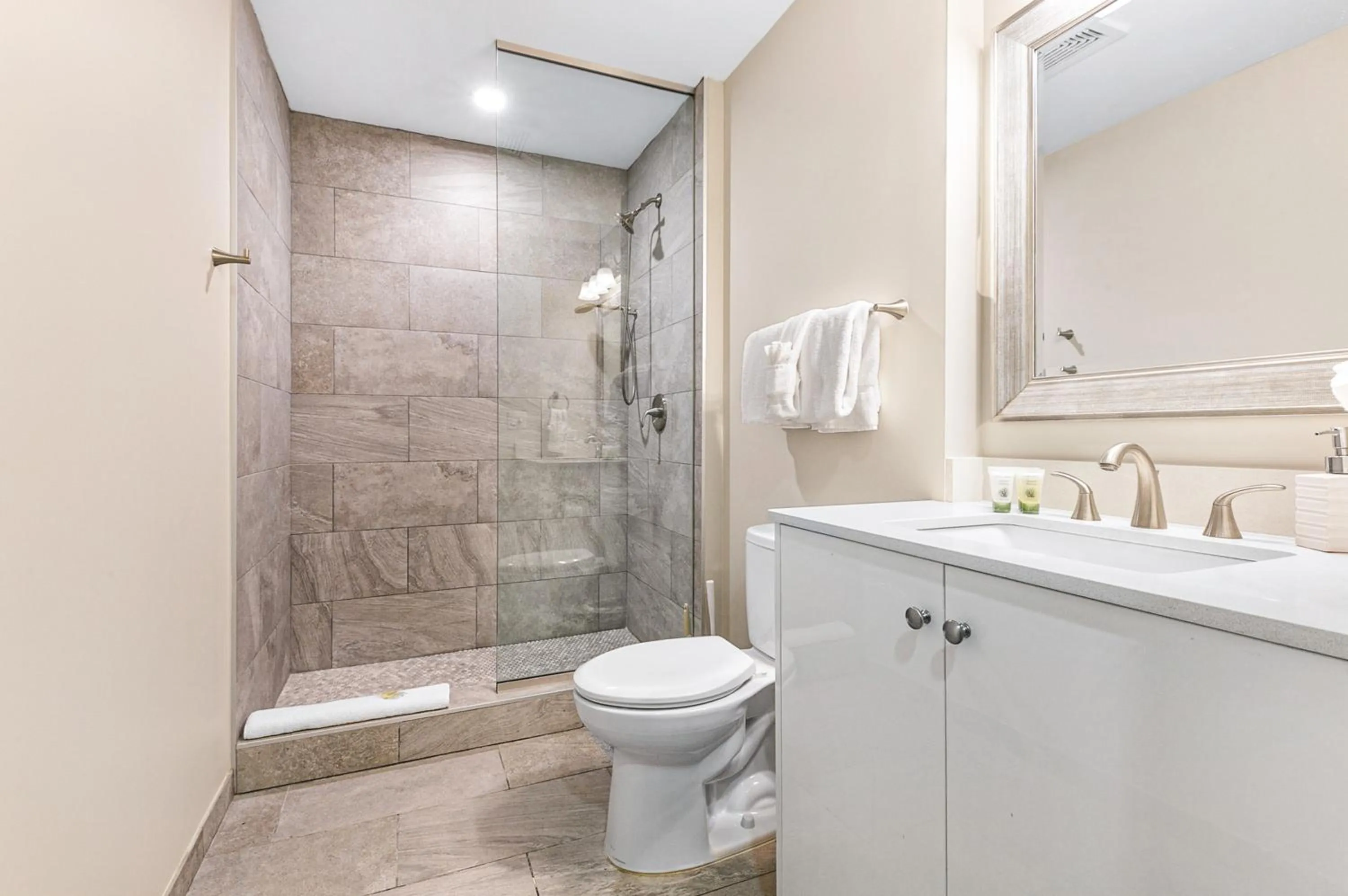 Bathroom in Spacious 4BR Luxury Condo Steps to French Quarter