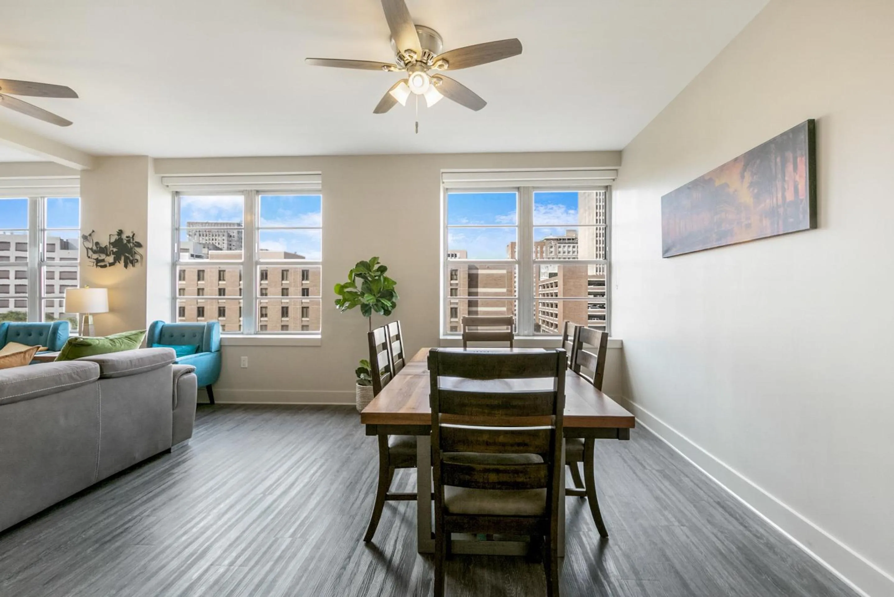 Dining area in Spacious 4BR Luxury Condo Steps to French Quarter