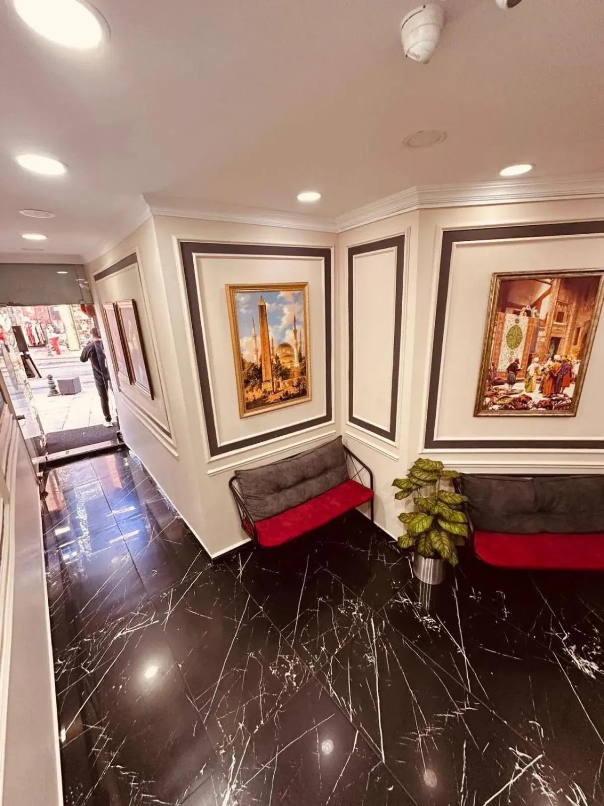 Lobby or reception in Ottoman Luxury Hotel Lobby or reception in Ottoman Luxury Hotel