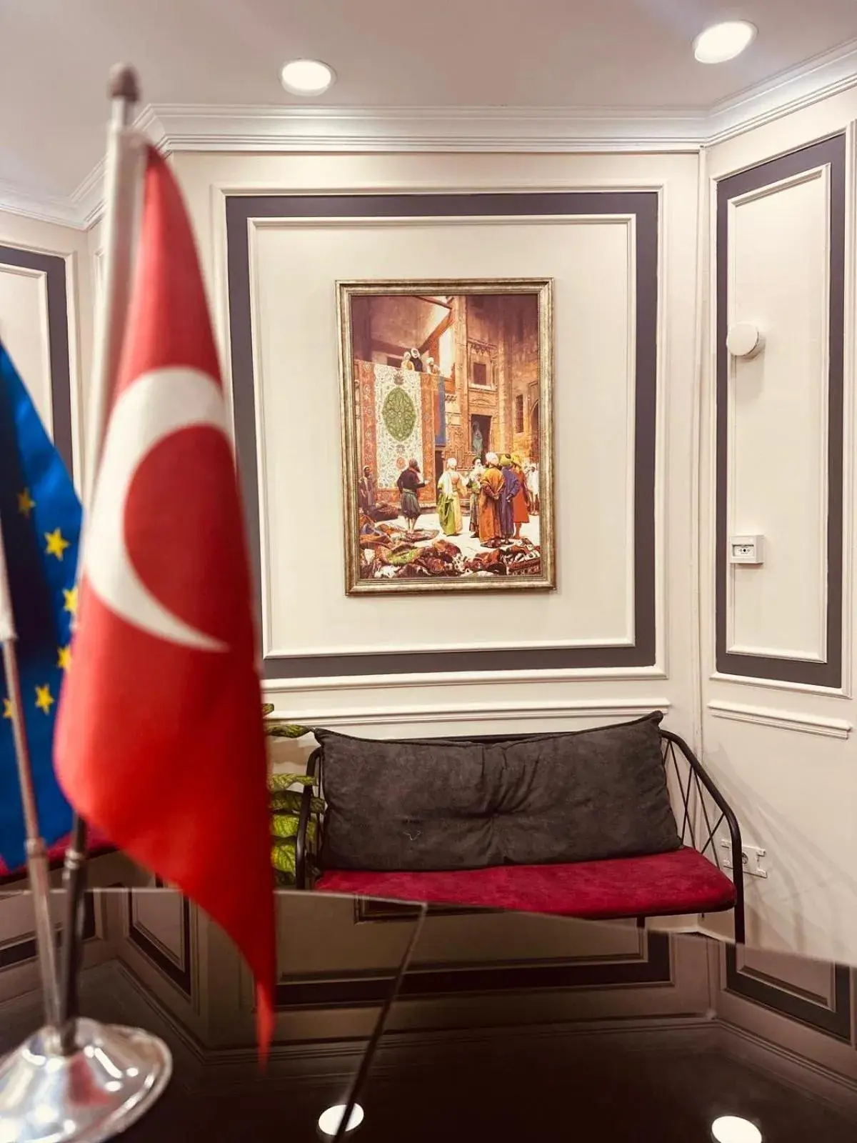 Lobby or reception in Ottoman Luxury Hotel Lobby or reception in Ottoman Luxury Hotel