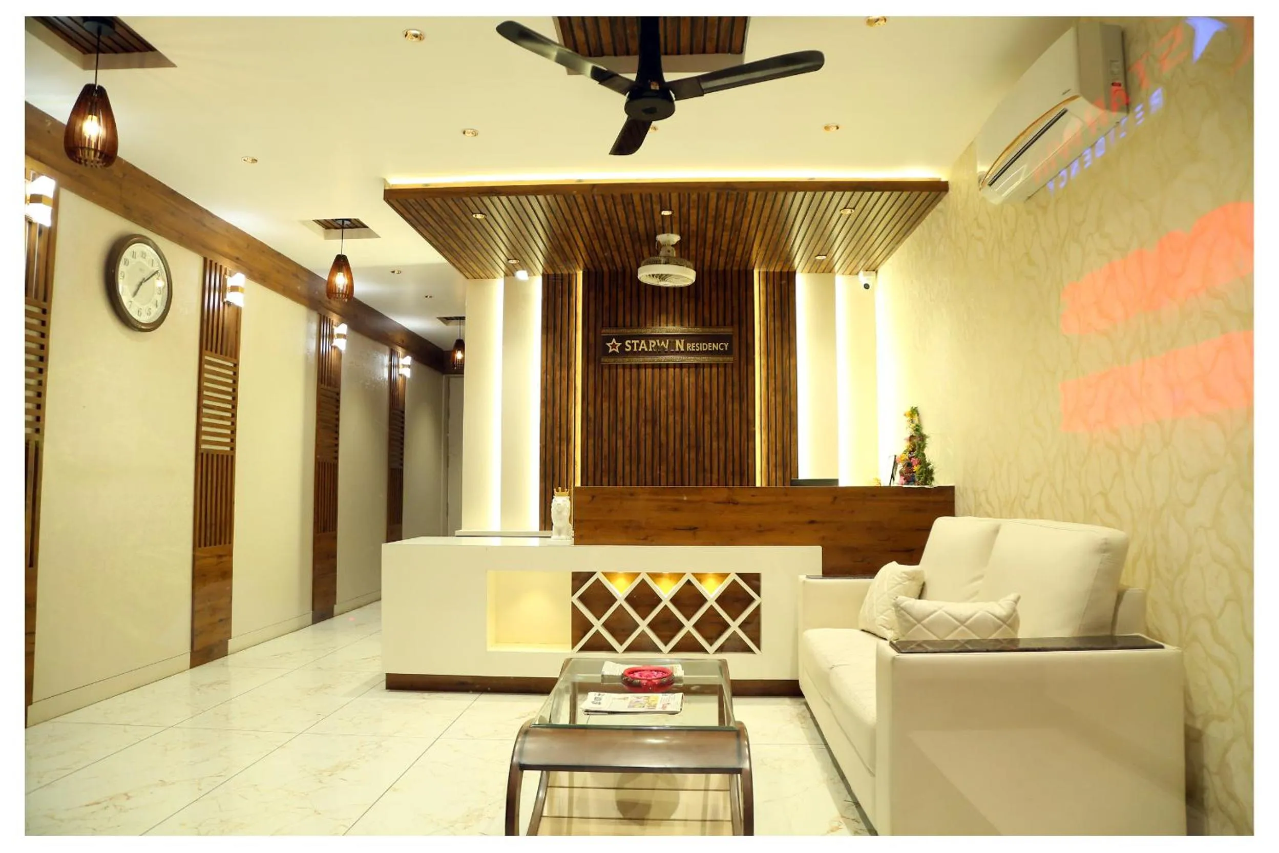 Lobby or reception in Starwin Residency