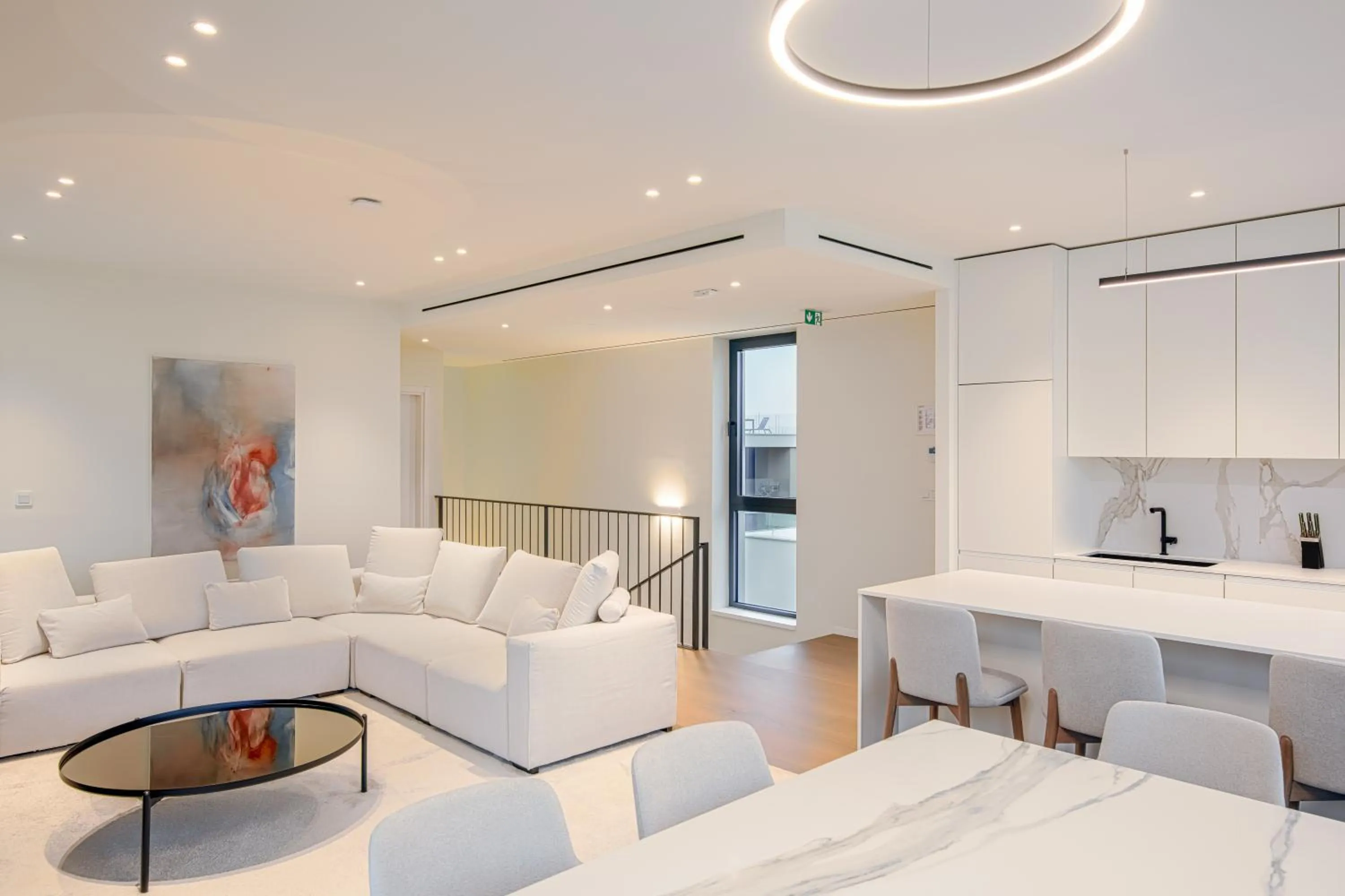 Living room in Petram Resort & Residences