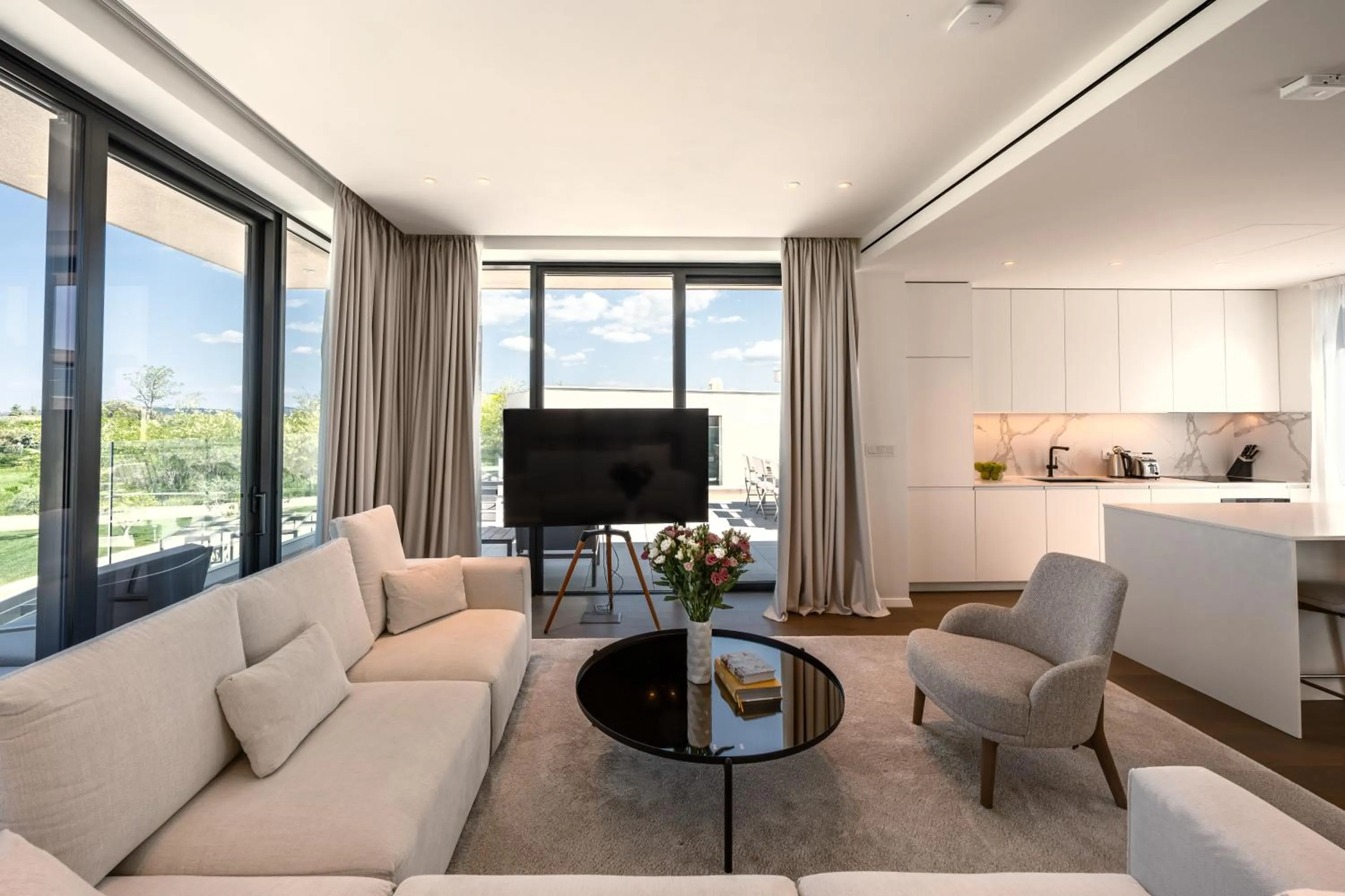 TV and multimedia in Petram Resort & Residences