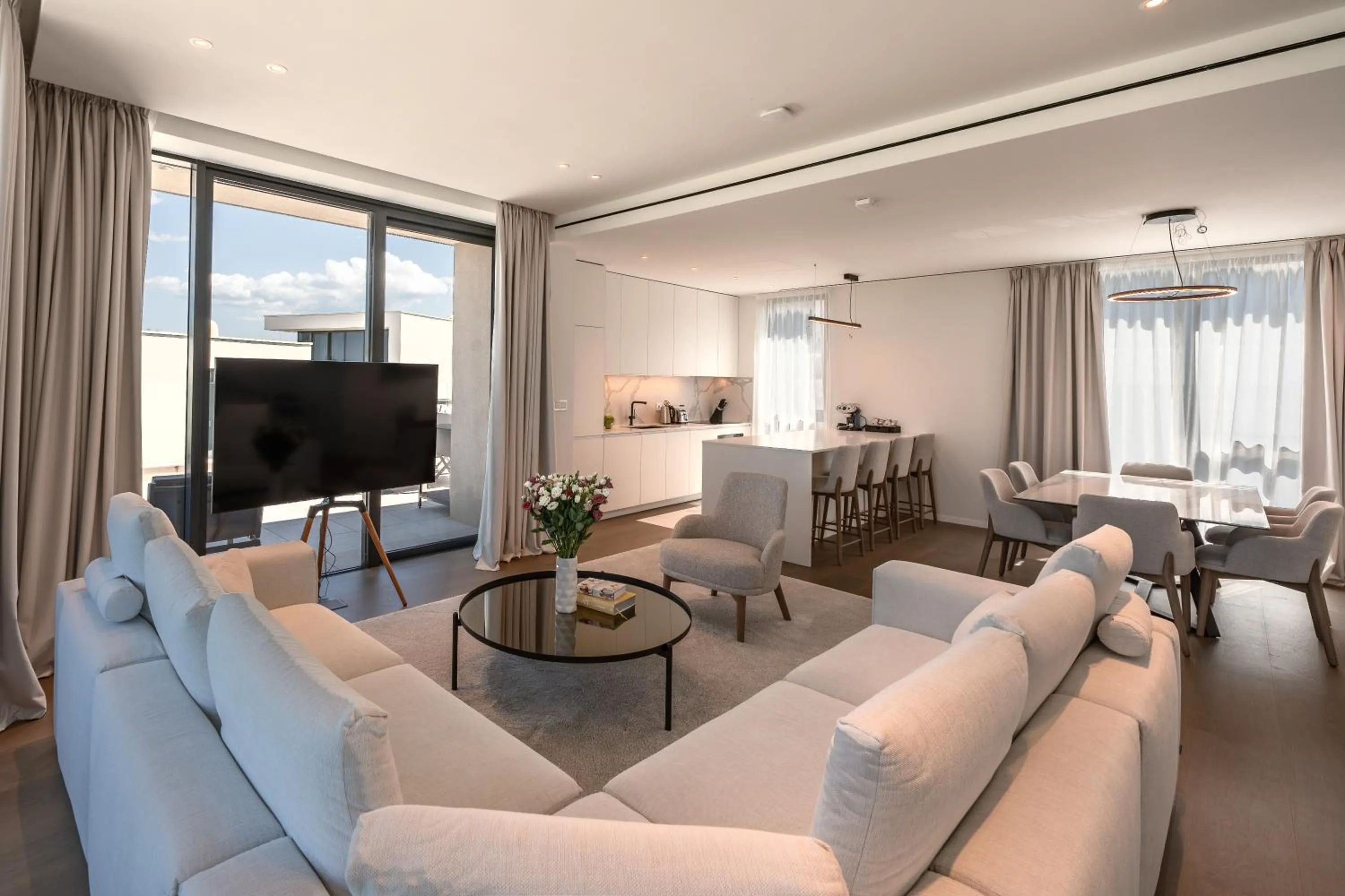 Communal lounge/ TV room in Petram Resort & Residences