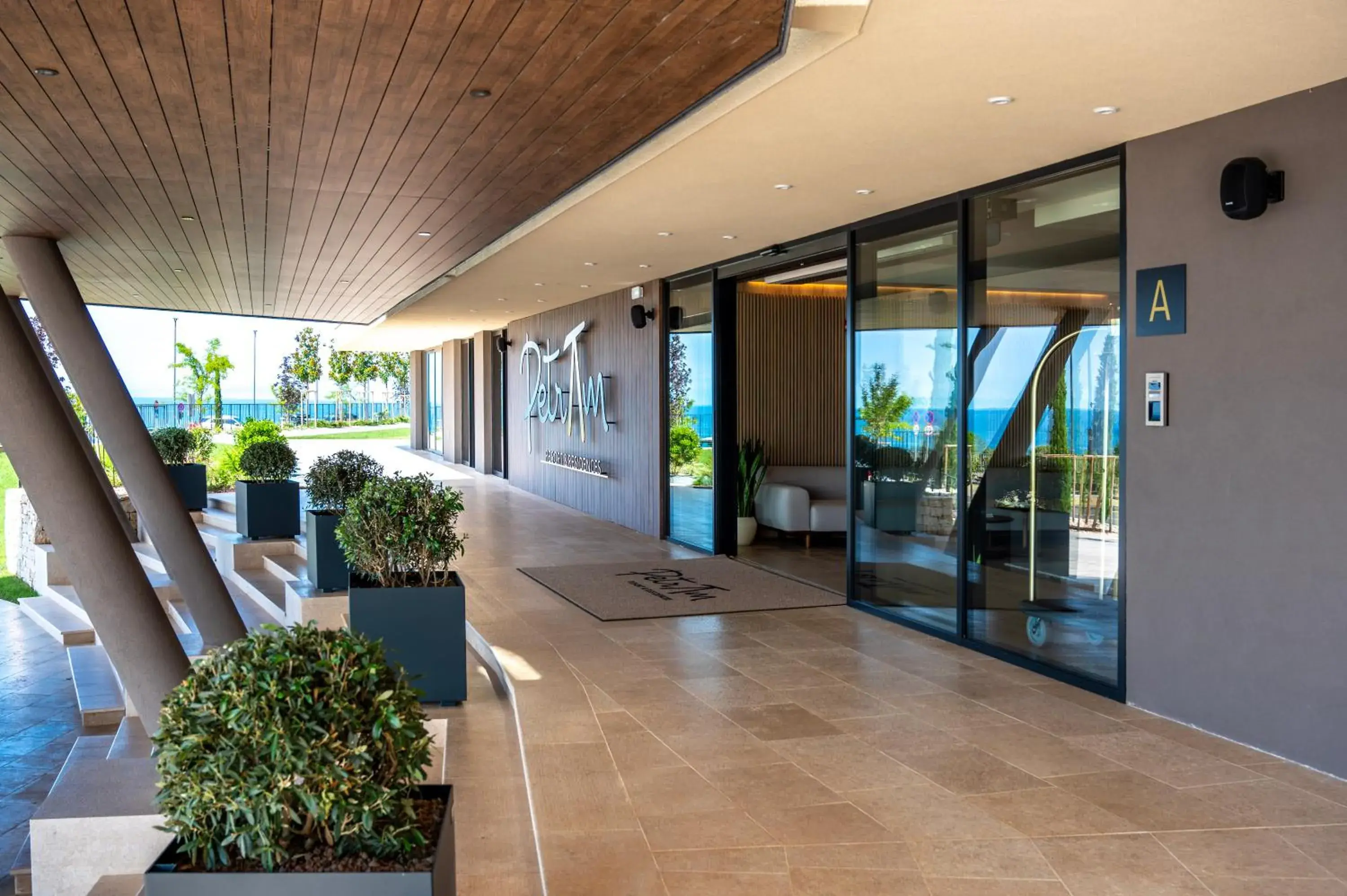 Facade/entrance in Petram Resort & Residences Facade/entrance in Petram Resort & Residences