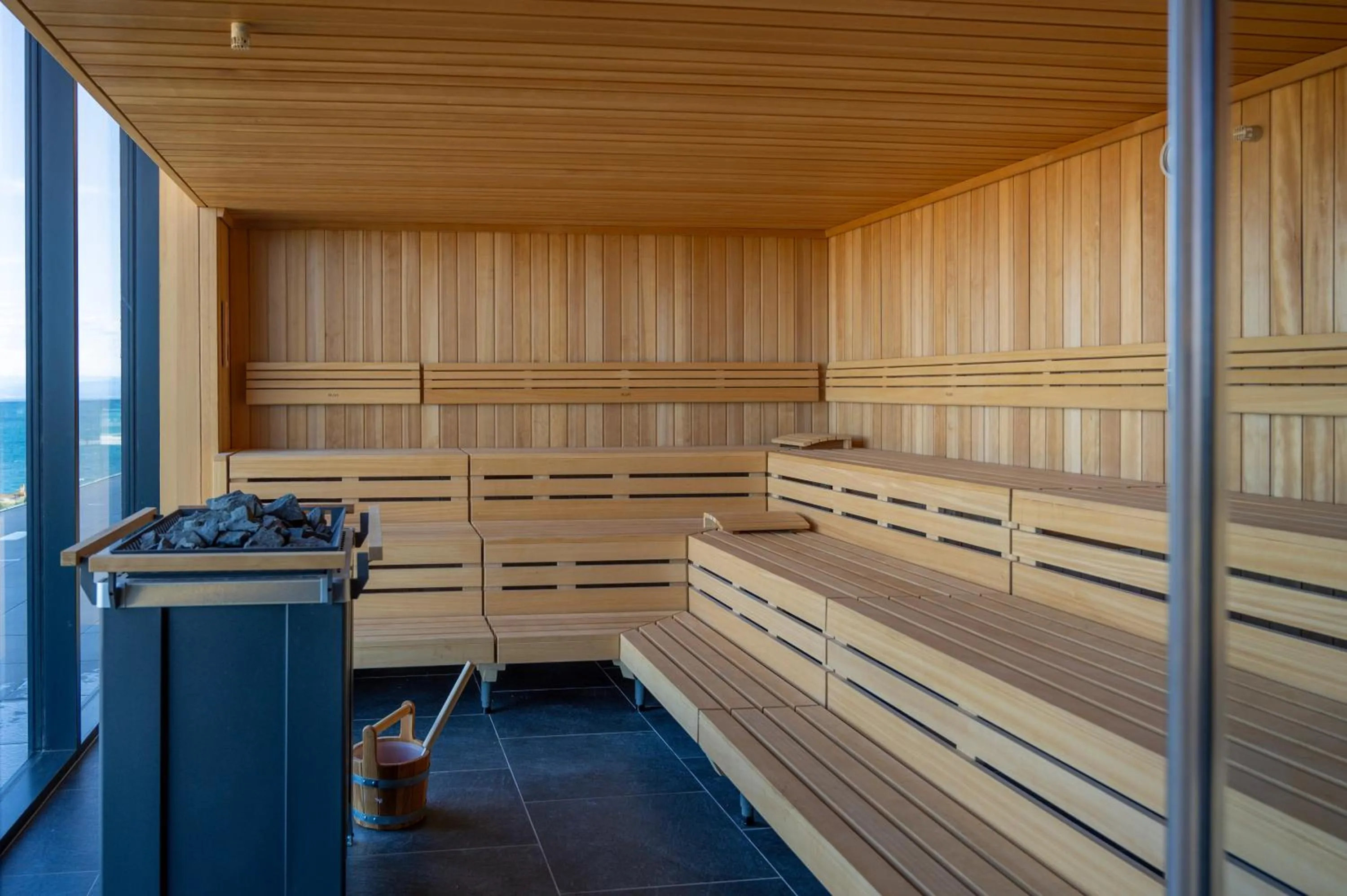 Sauna in Petram Resort & Residences