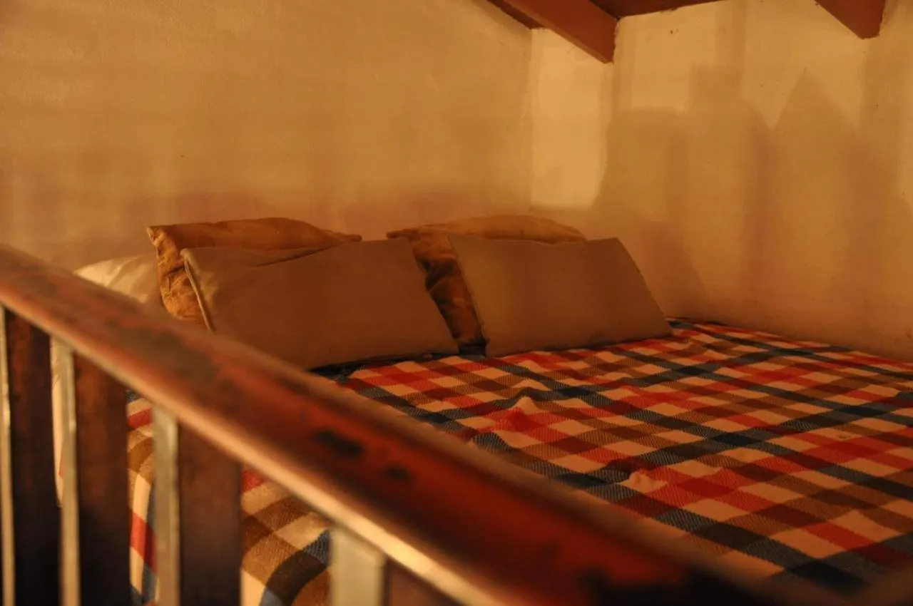 Bed in Echological Hotel, Restaurante & Spa