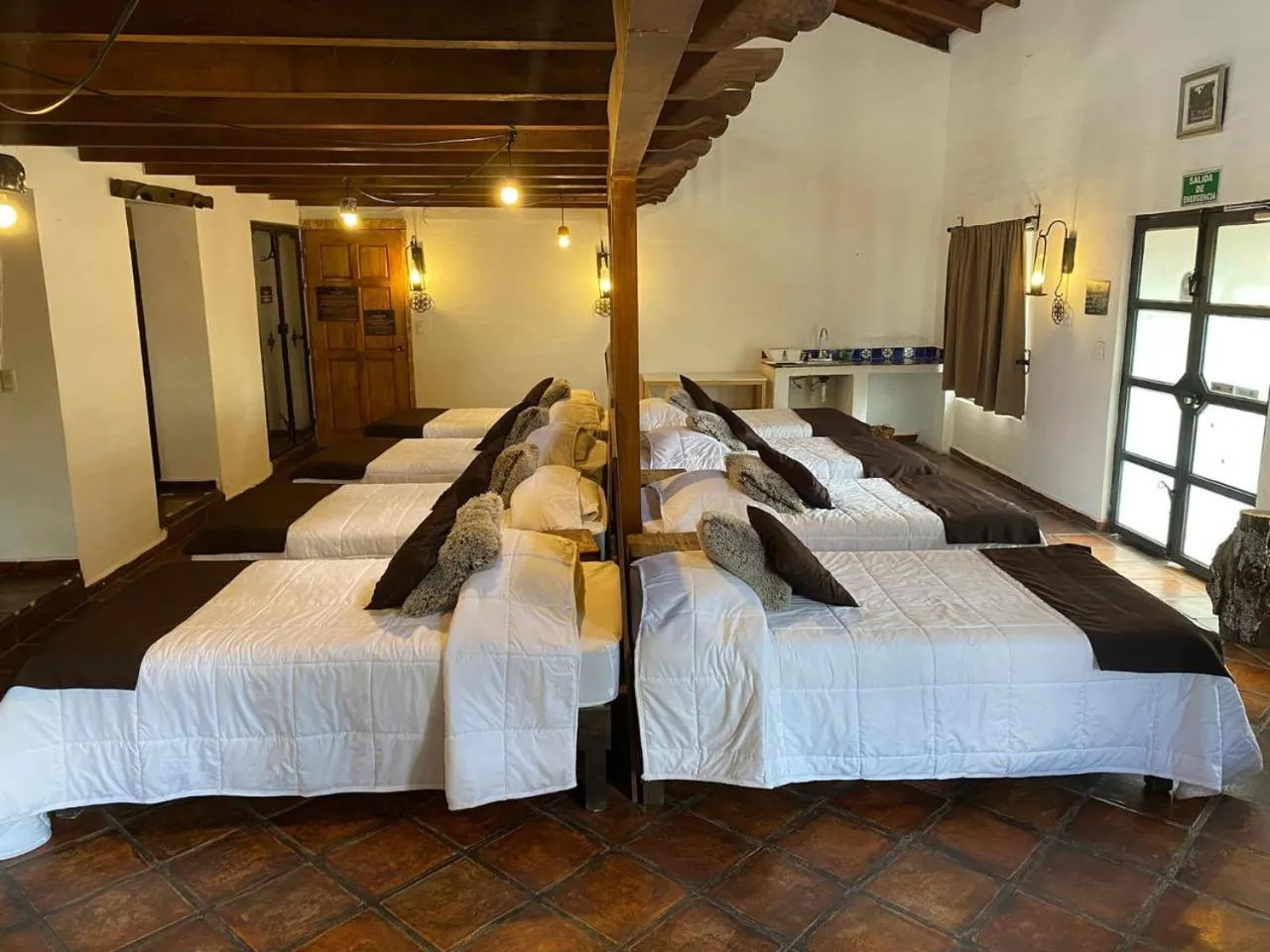 Bed in Echological Hotel, Restaurante & Spa