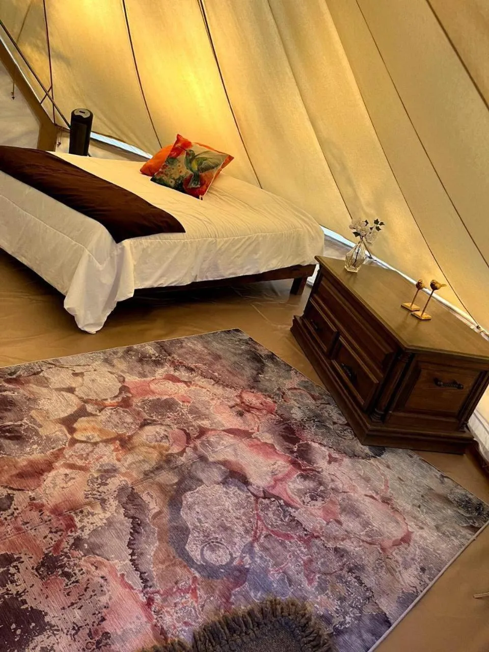 Bed in Echological Hotel, Restaurante & Spa