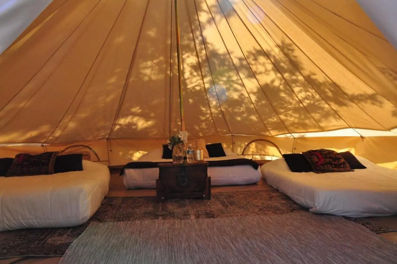 Bed in Echological Hotel, Restaurante & Spa