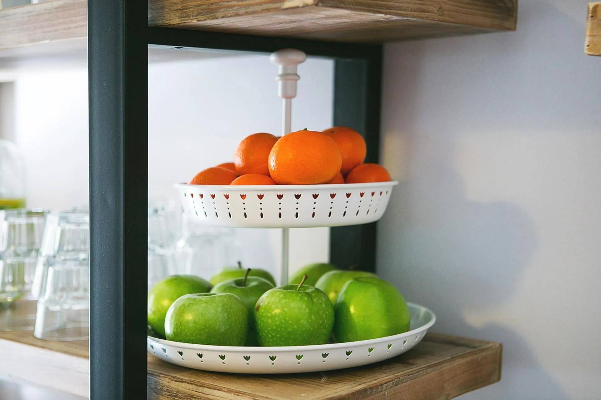 Food close-up in Blanc Guest House
