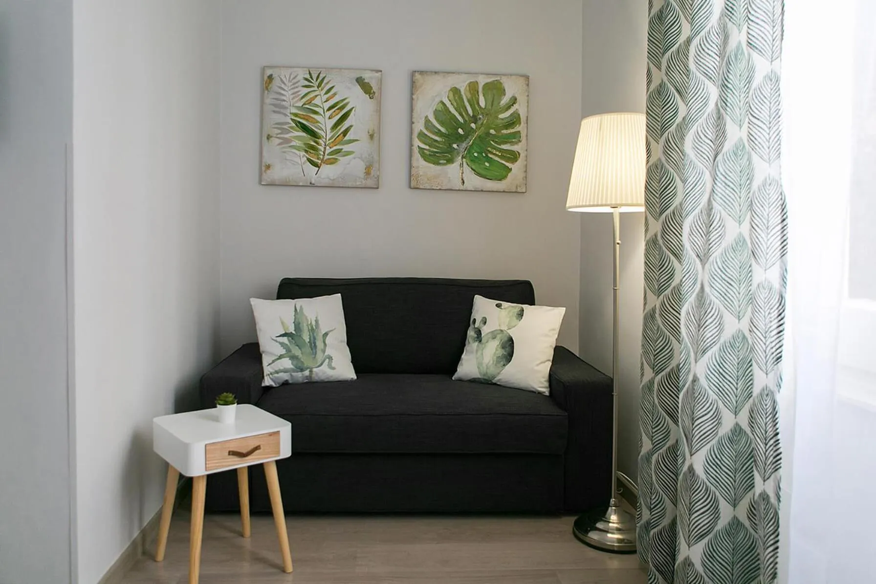 Living room in Blanc Guest House