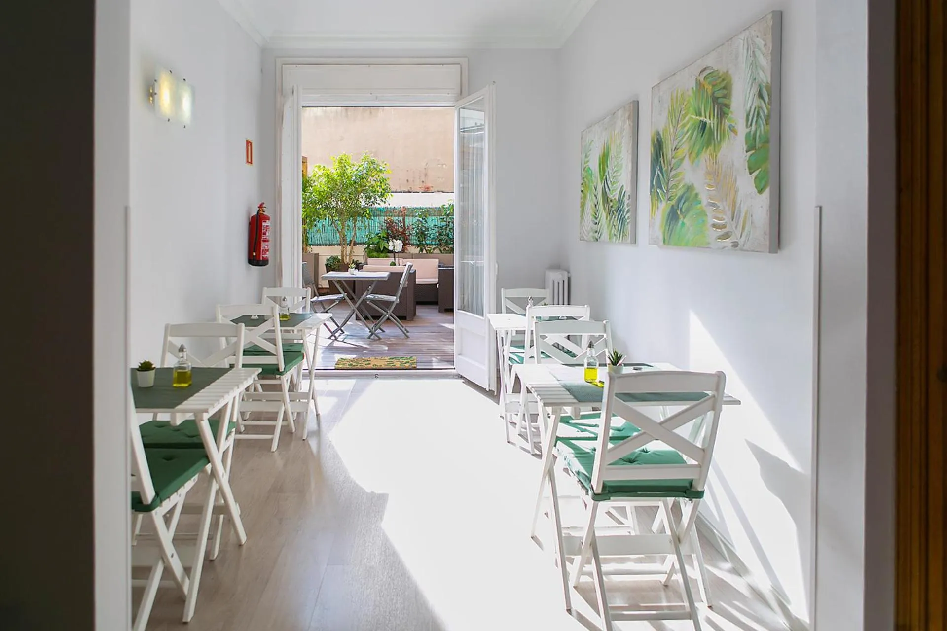 Dining area in Blanc Guest House