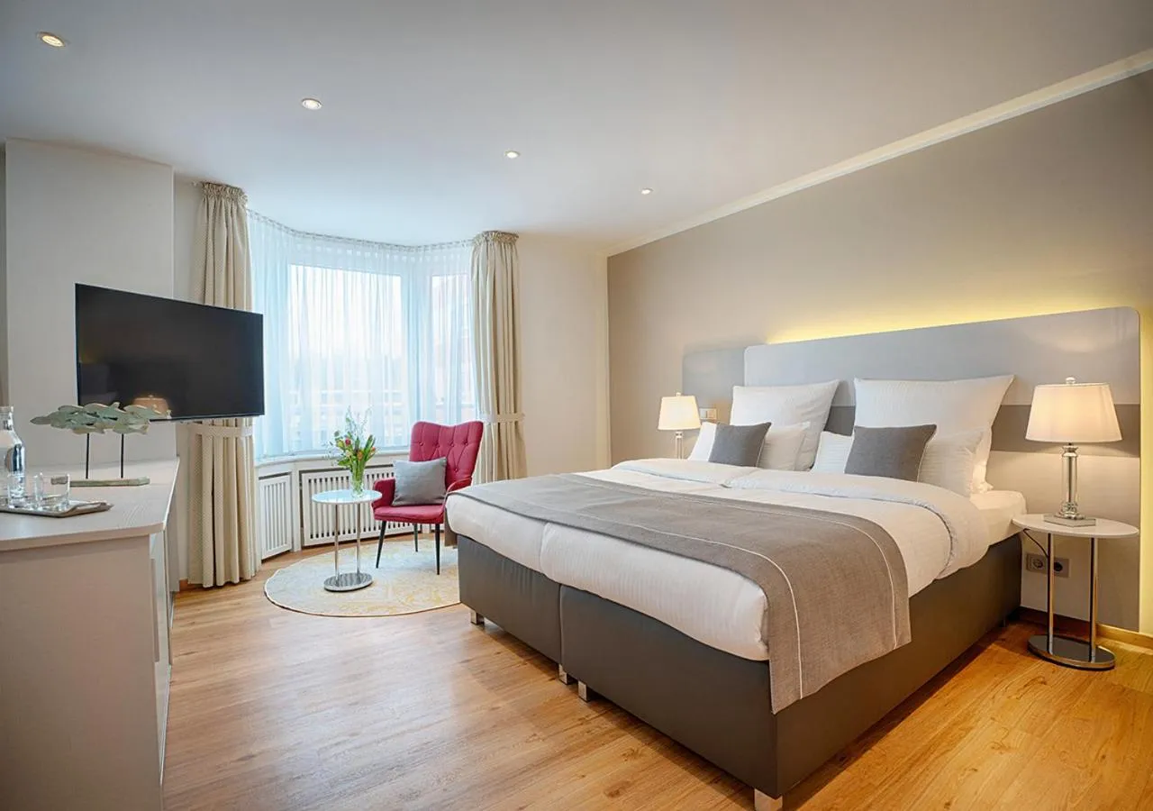 Bedroom, Bed in Hotel Am Brinkerplatz