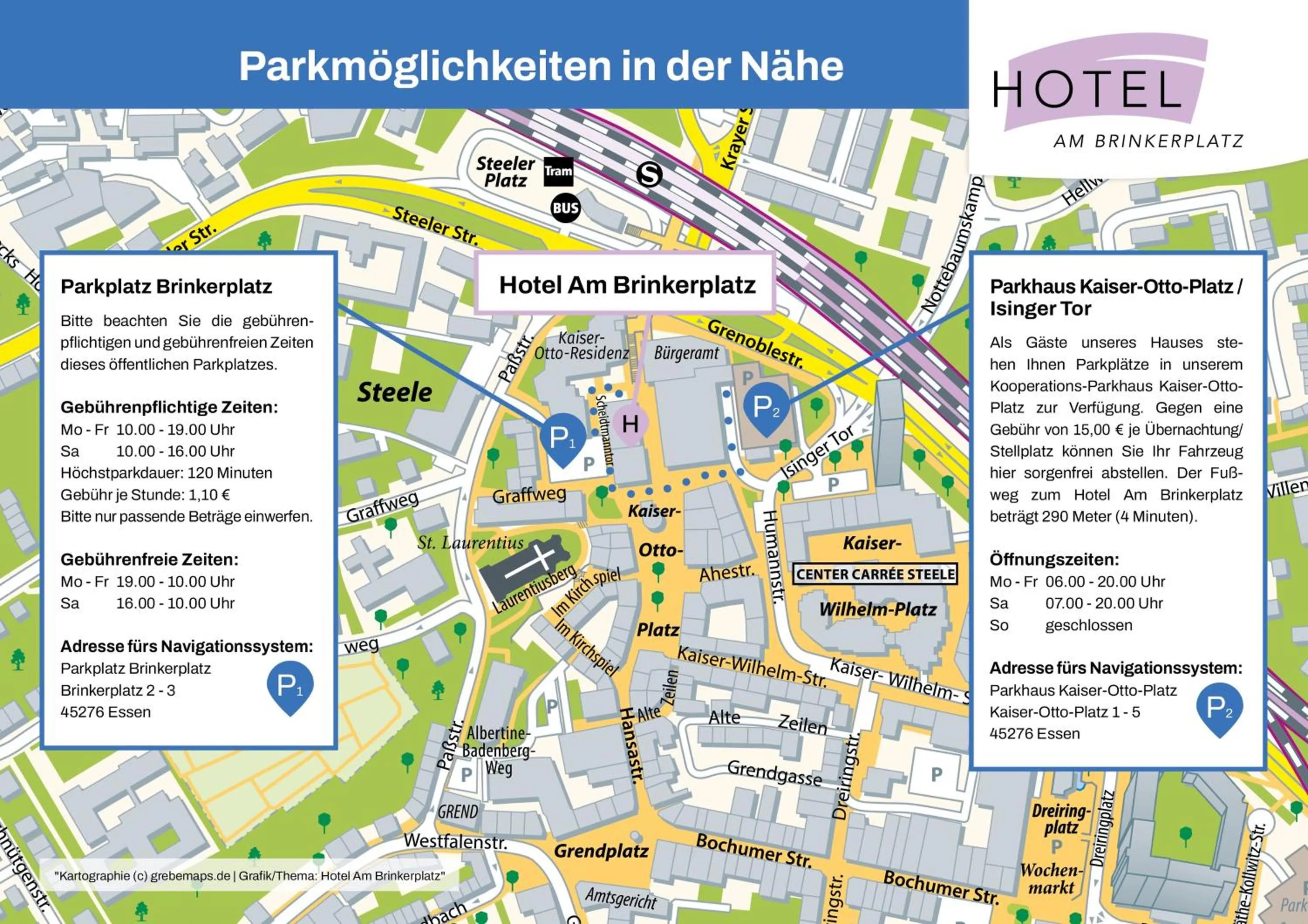 Parking in Hotel Am Brinkerplatz