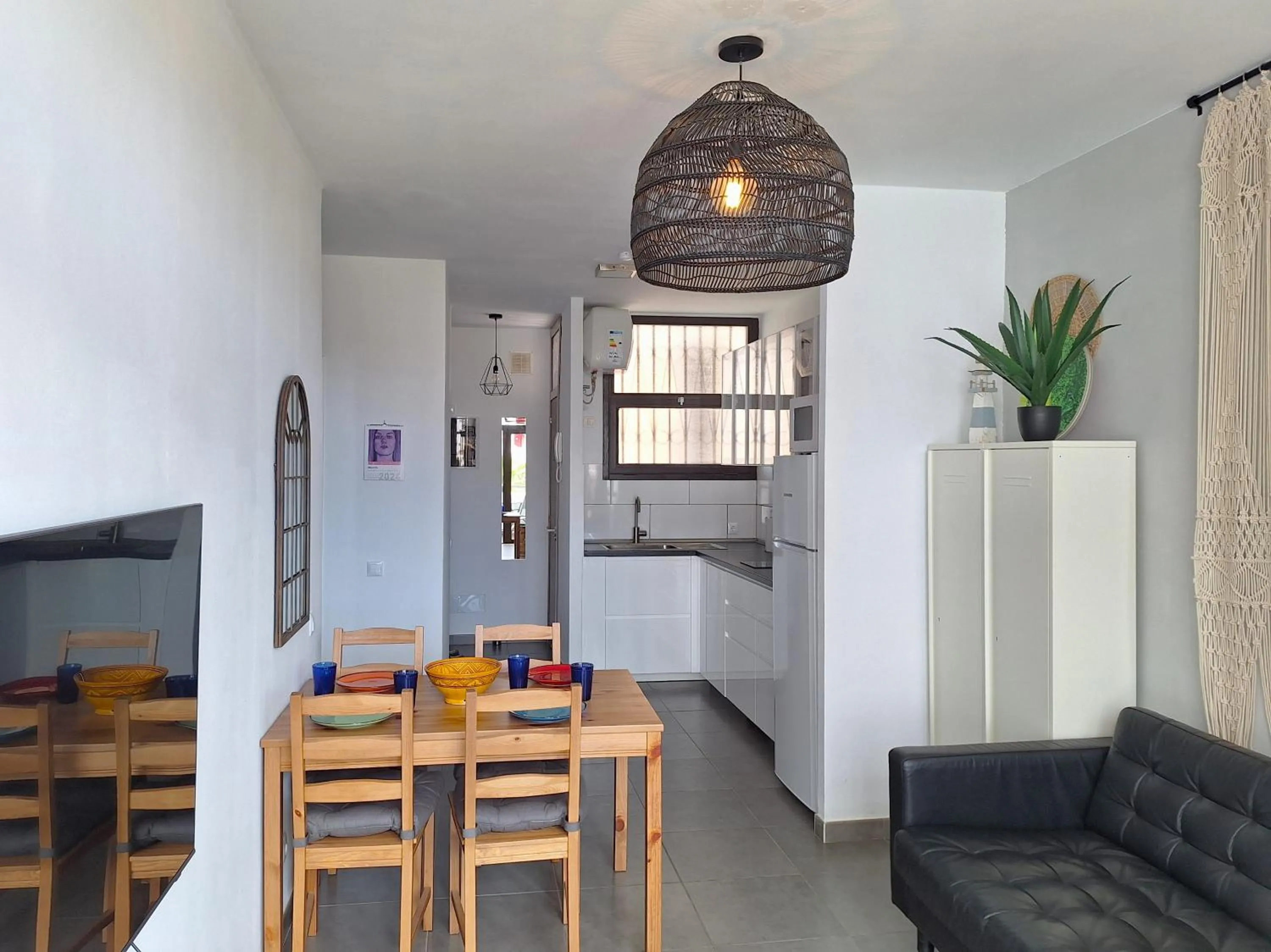 Kitchen or kitchenette in Stylish 2-Bedroom Apartment Yumbo