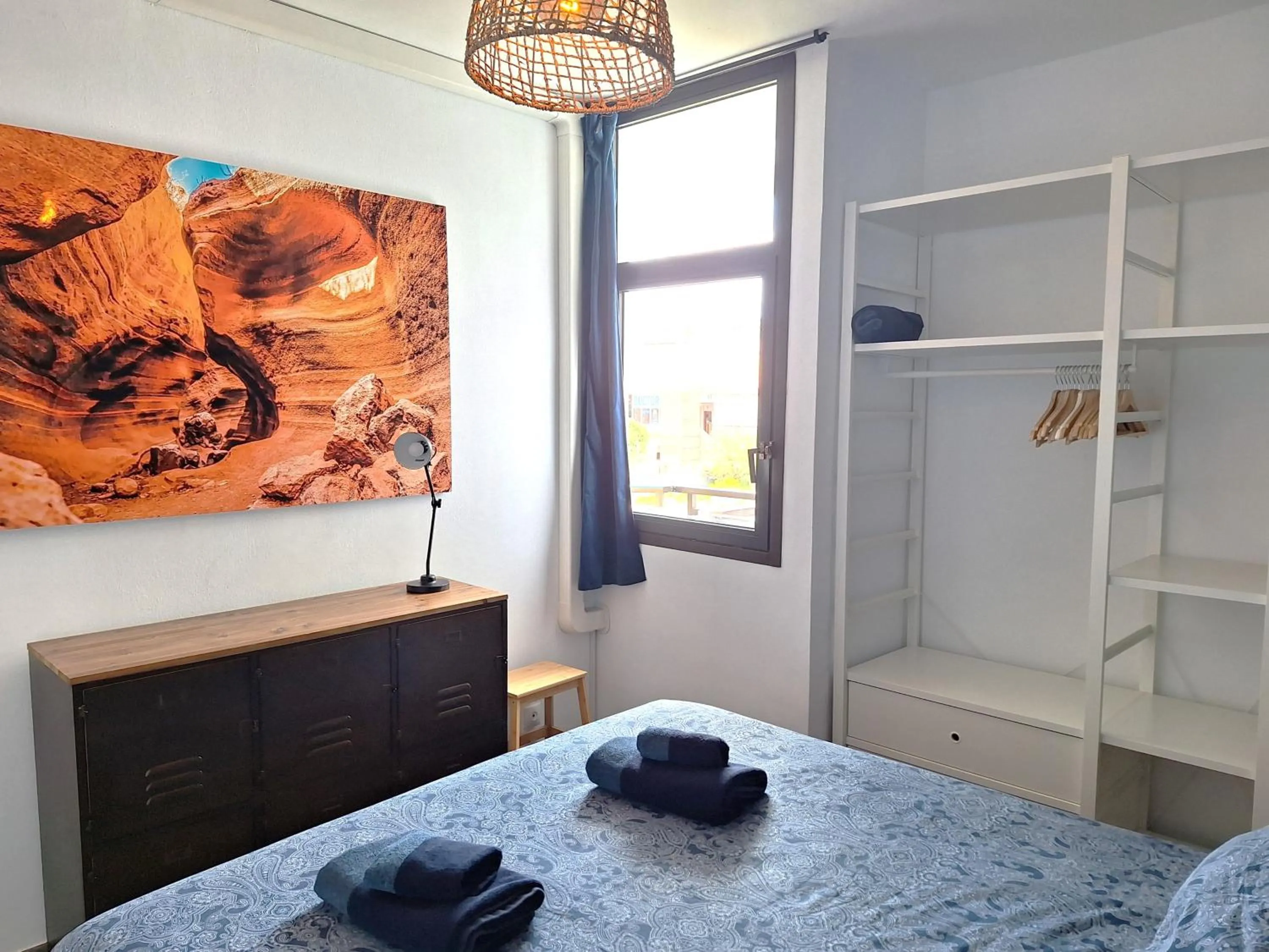 Bed in Stylish 2-Bedroom Apartment Yumbo