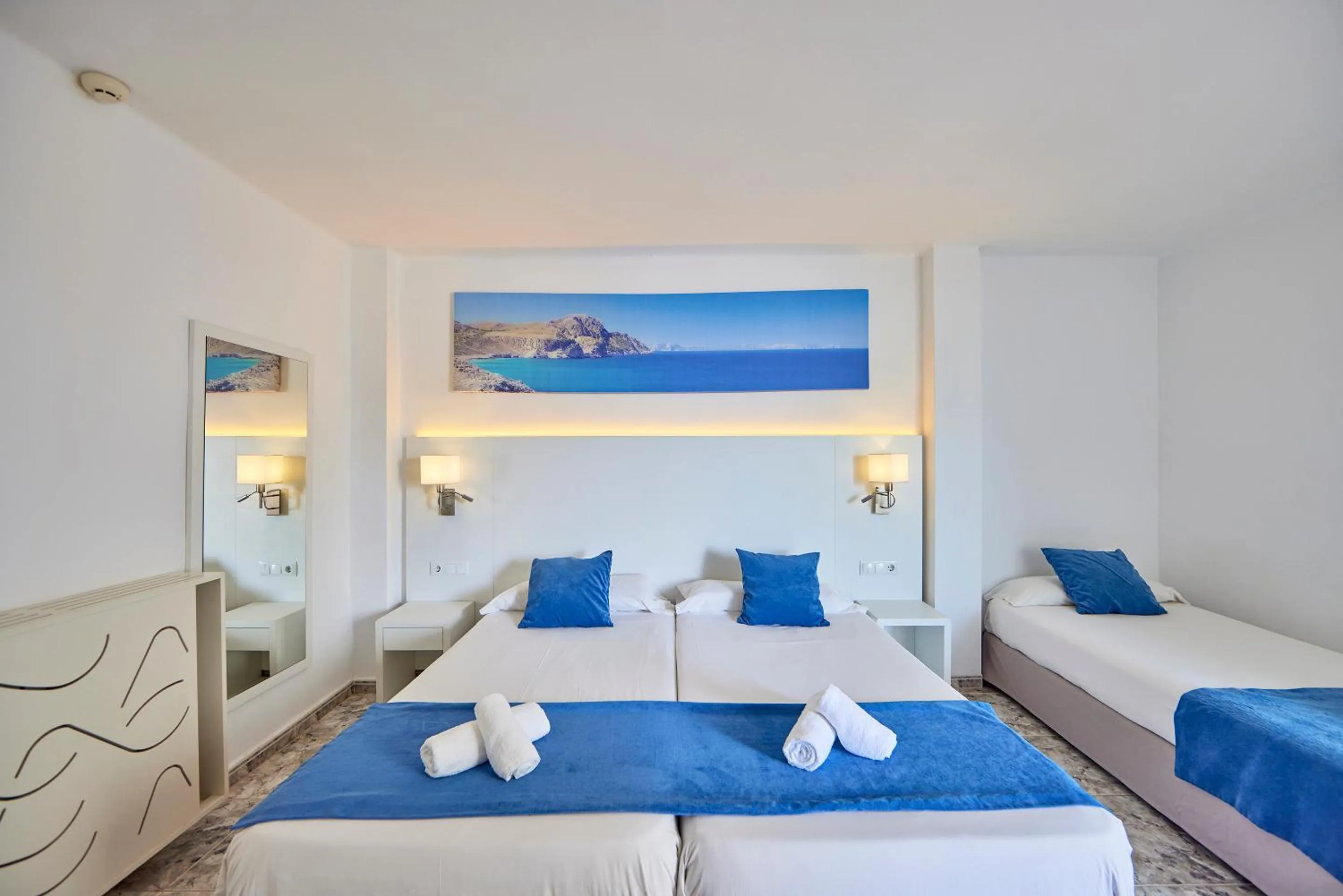 Bed in Hotel Ilusion Calma & Spa