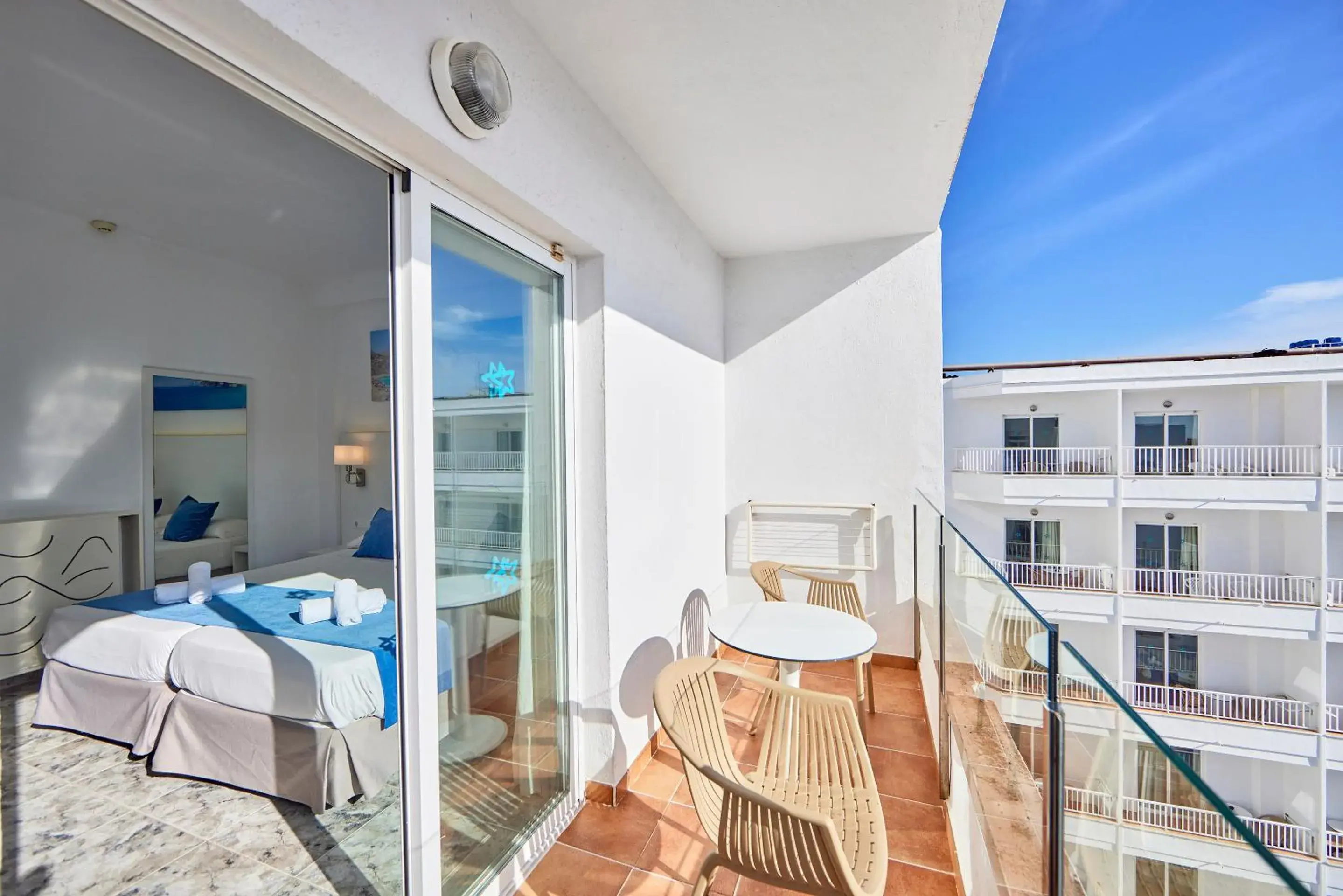 Bed in Hotel Ilusion Calma & Spa Bed in Hotel Ilusion Calma & Spa