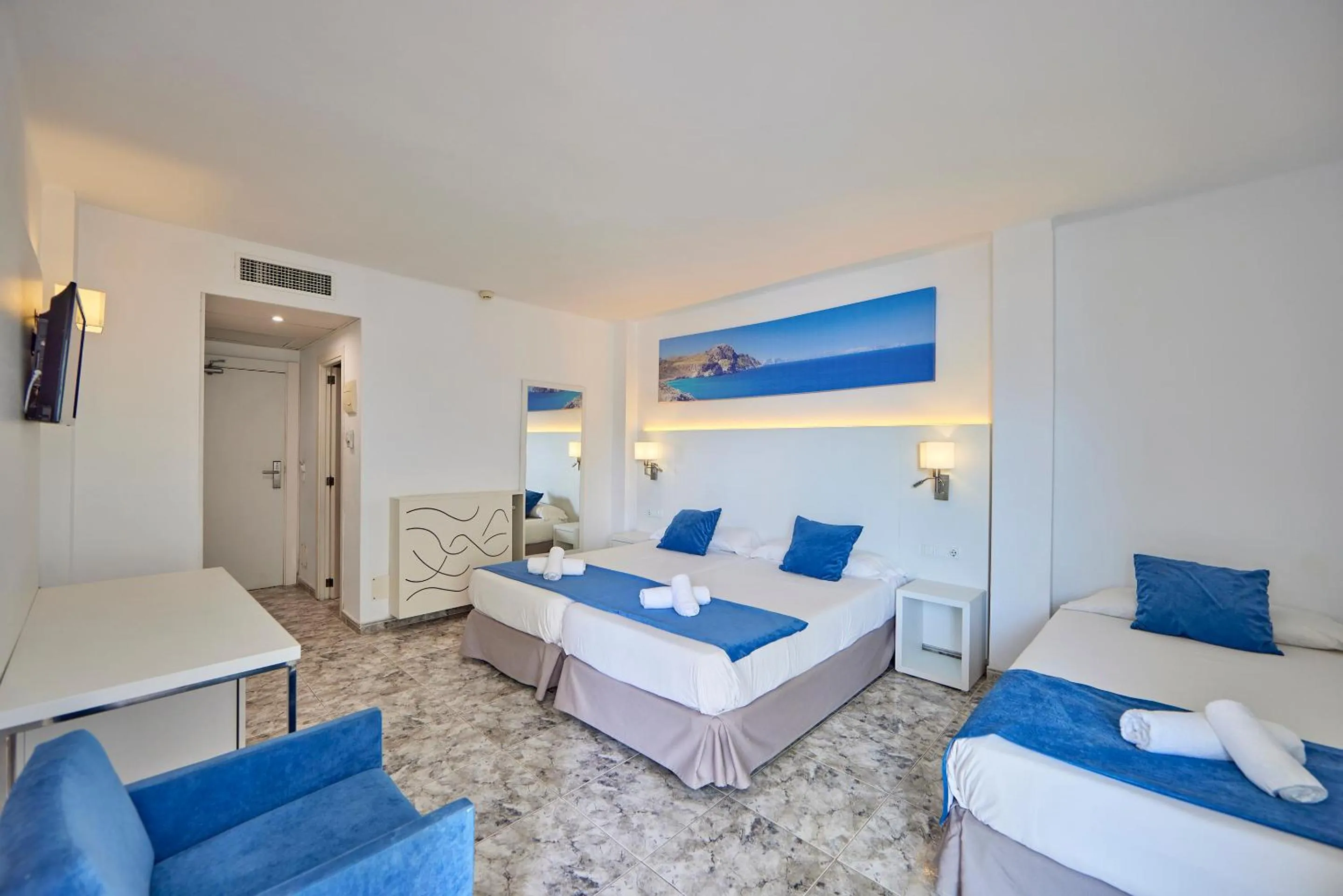 Bed in Hotel Ilusion Calma & Spa