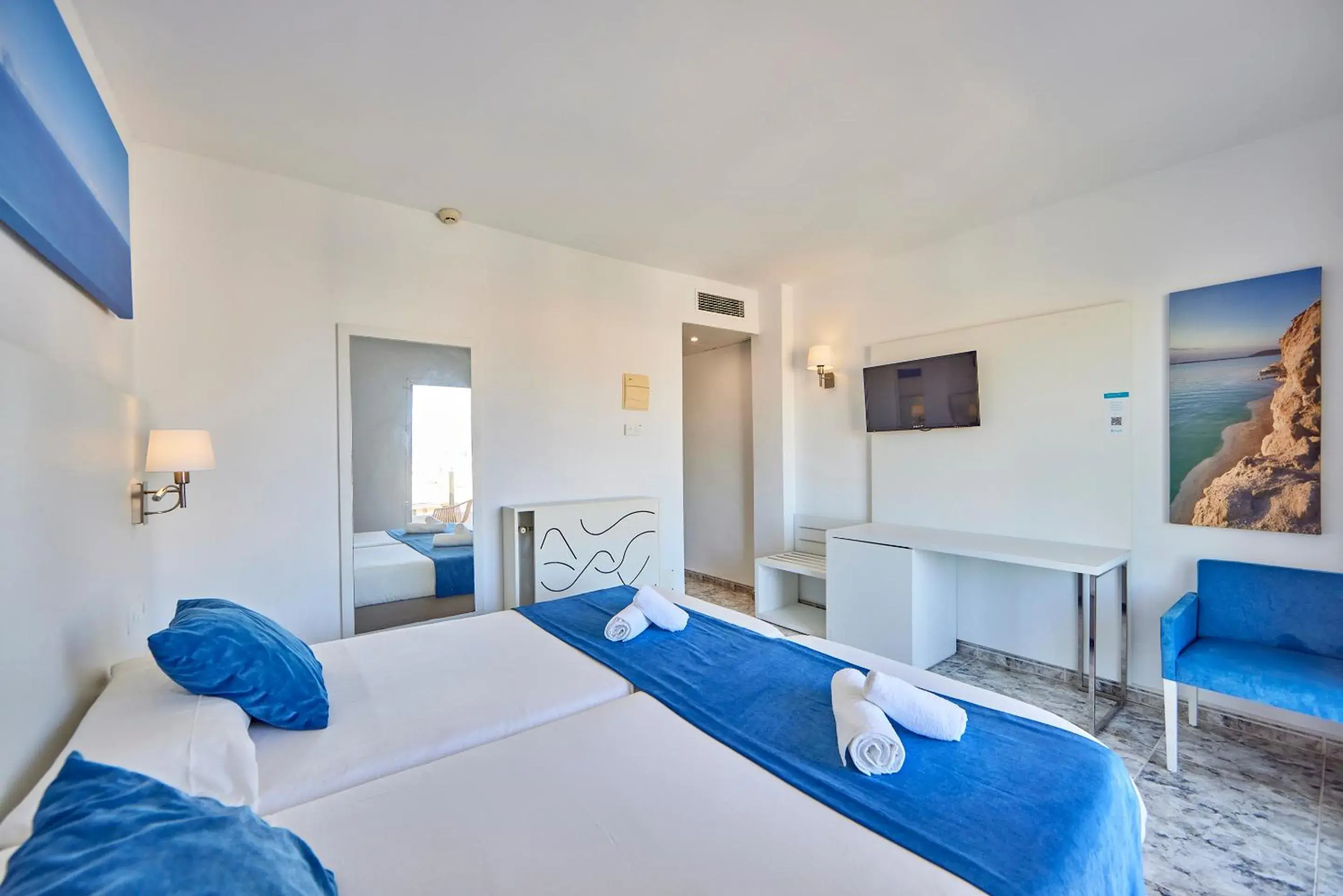 Bed in Hotel Ilusion Calma & Spa Bed in Hotel Ilusion Calma & Spa