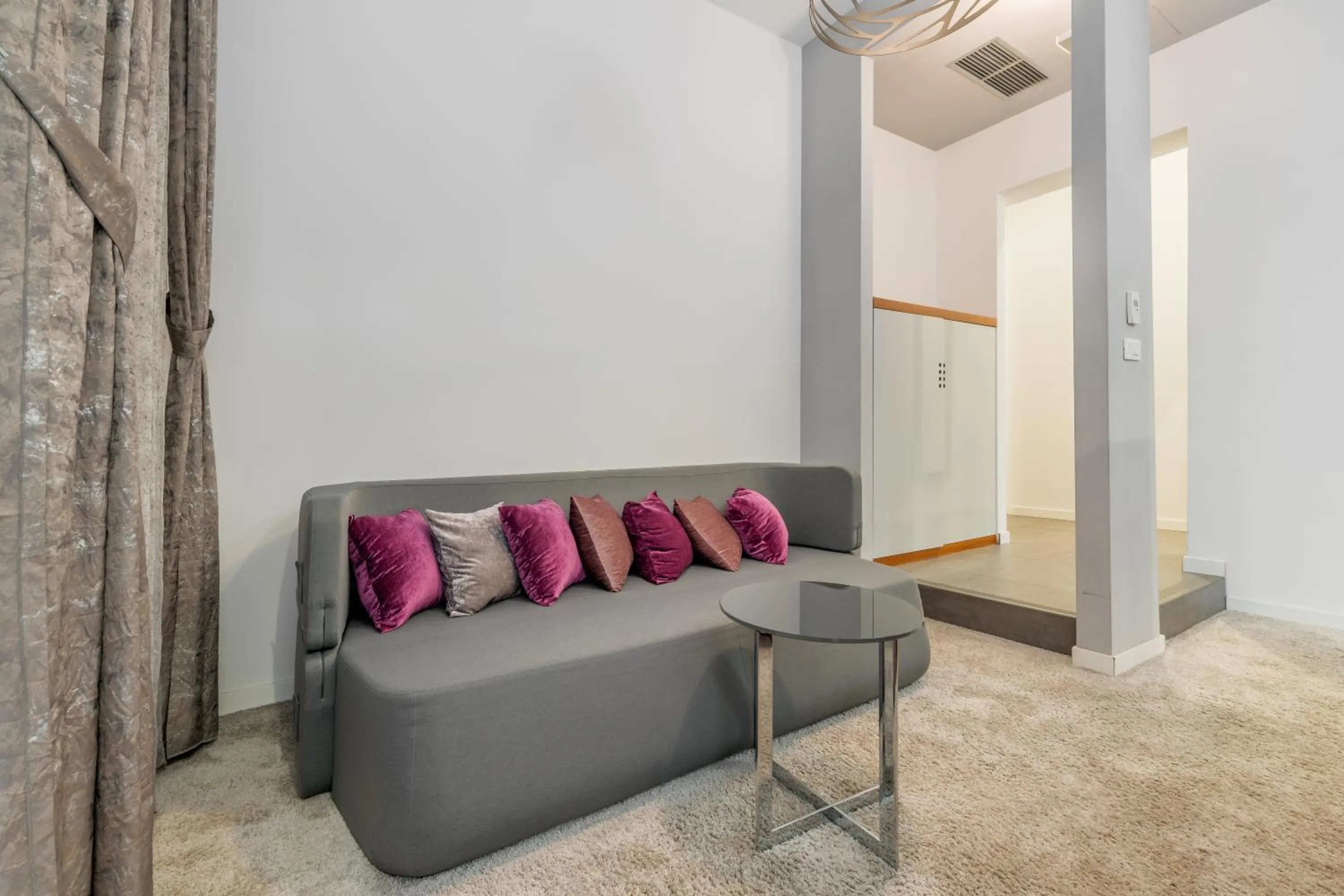 Seating area in Starlight Luxury Suites