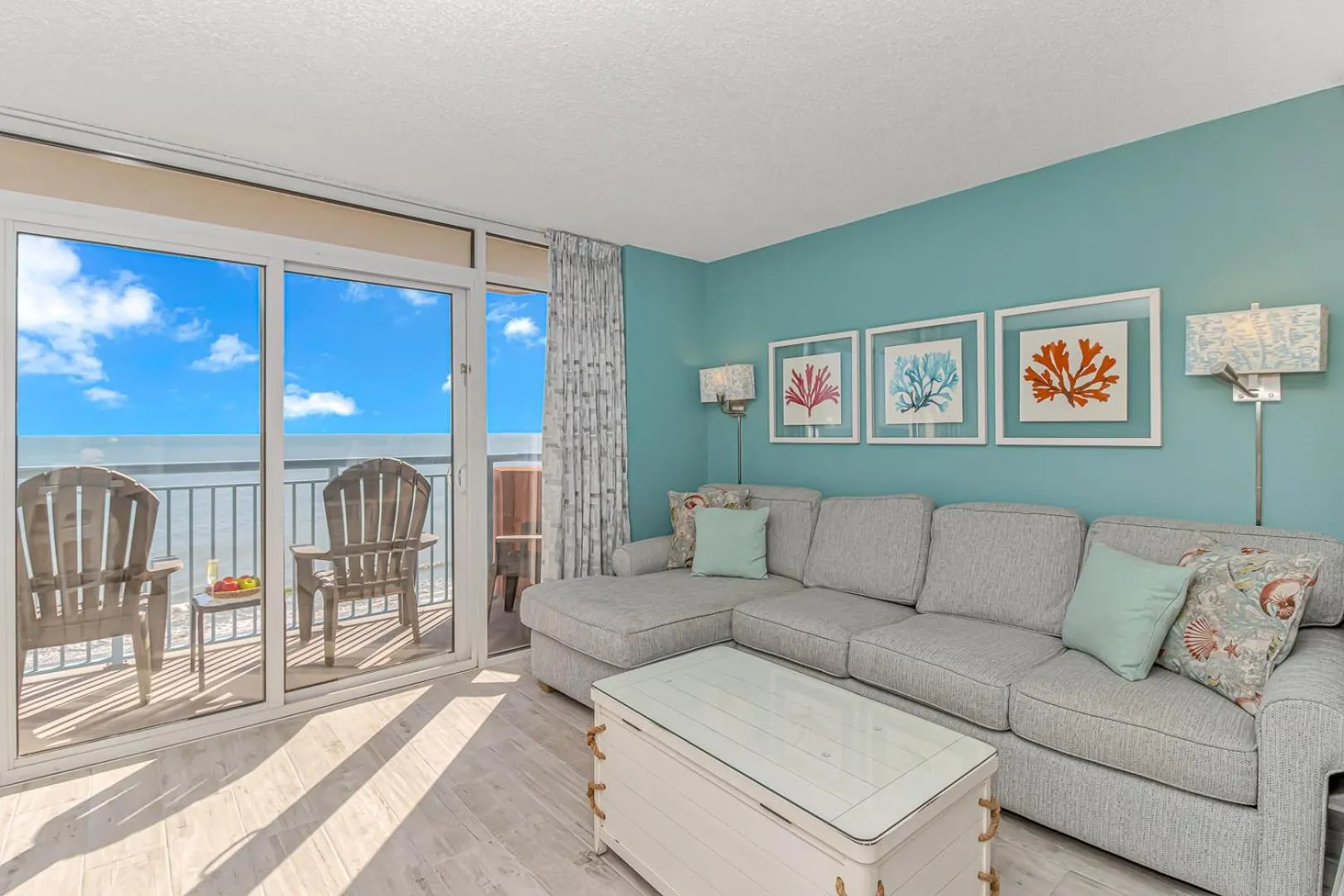 Vacation Home in Immaculate! Beautifully Renovated Oceanfront 1 Bedroom Suite - Sleeps 6! - Roxanne Towers Unit 804