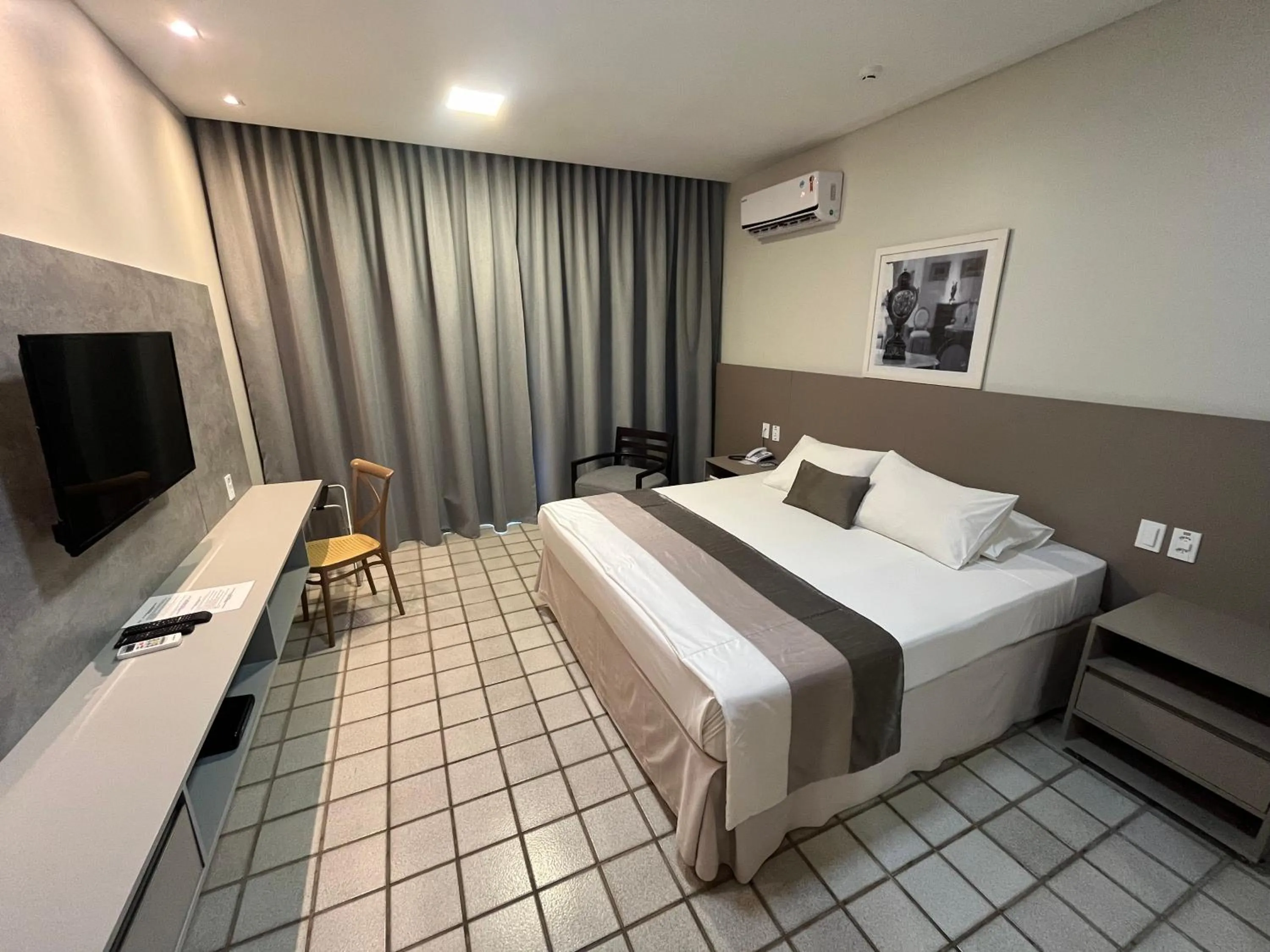 Bedroom, Bed in Blue Tree Premium São Luis