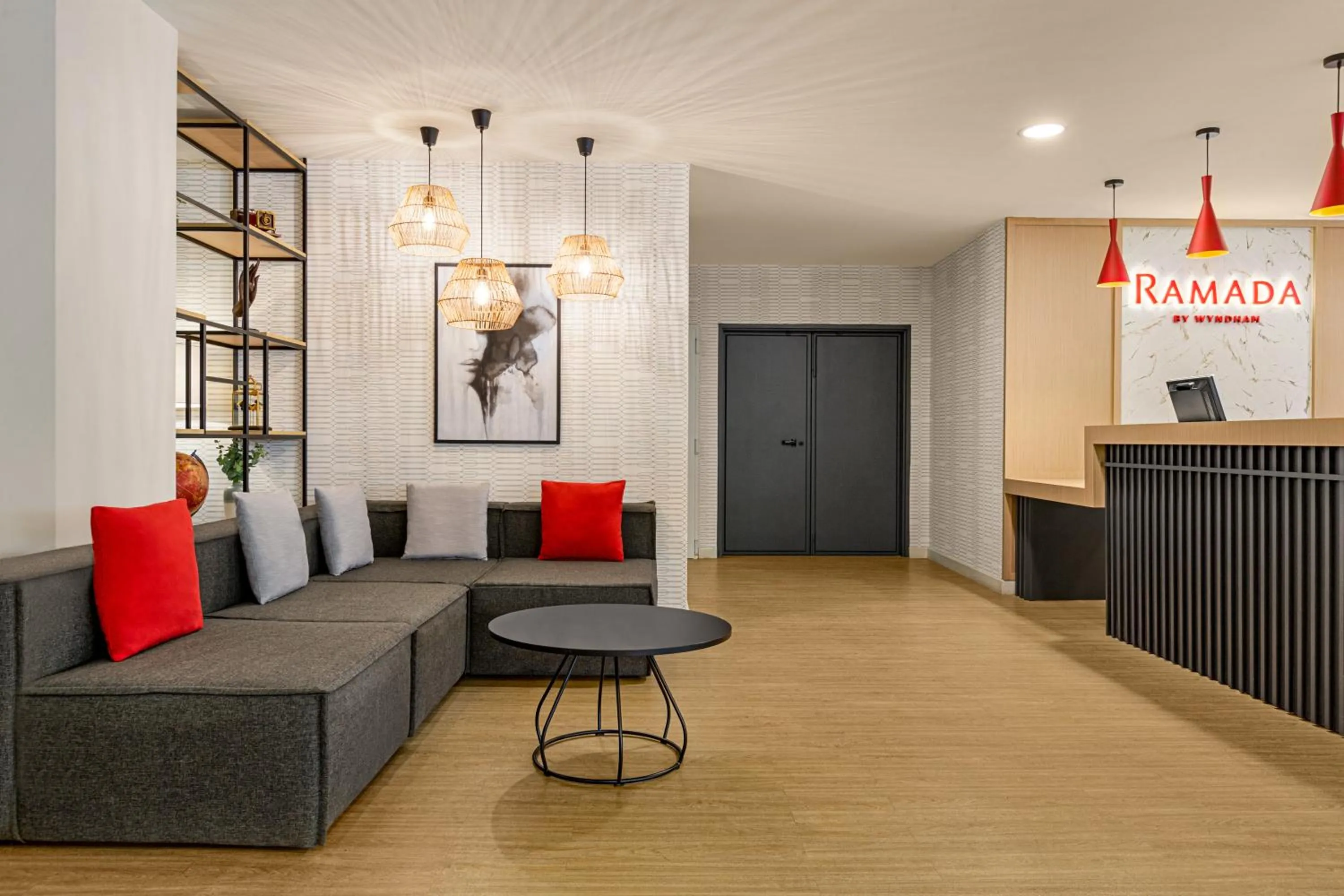 Lobby or reception in Ramada by Wyndham Madrid Tres Cantos