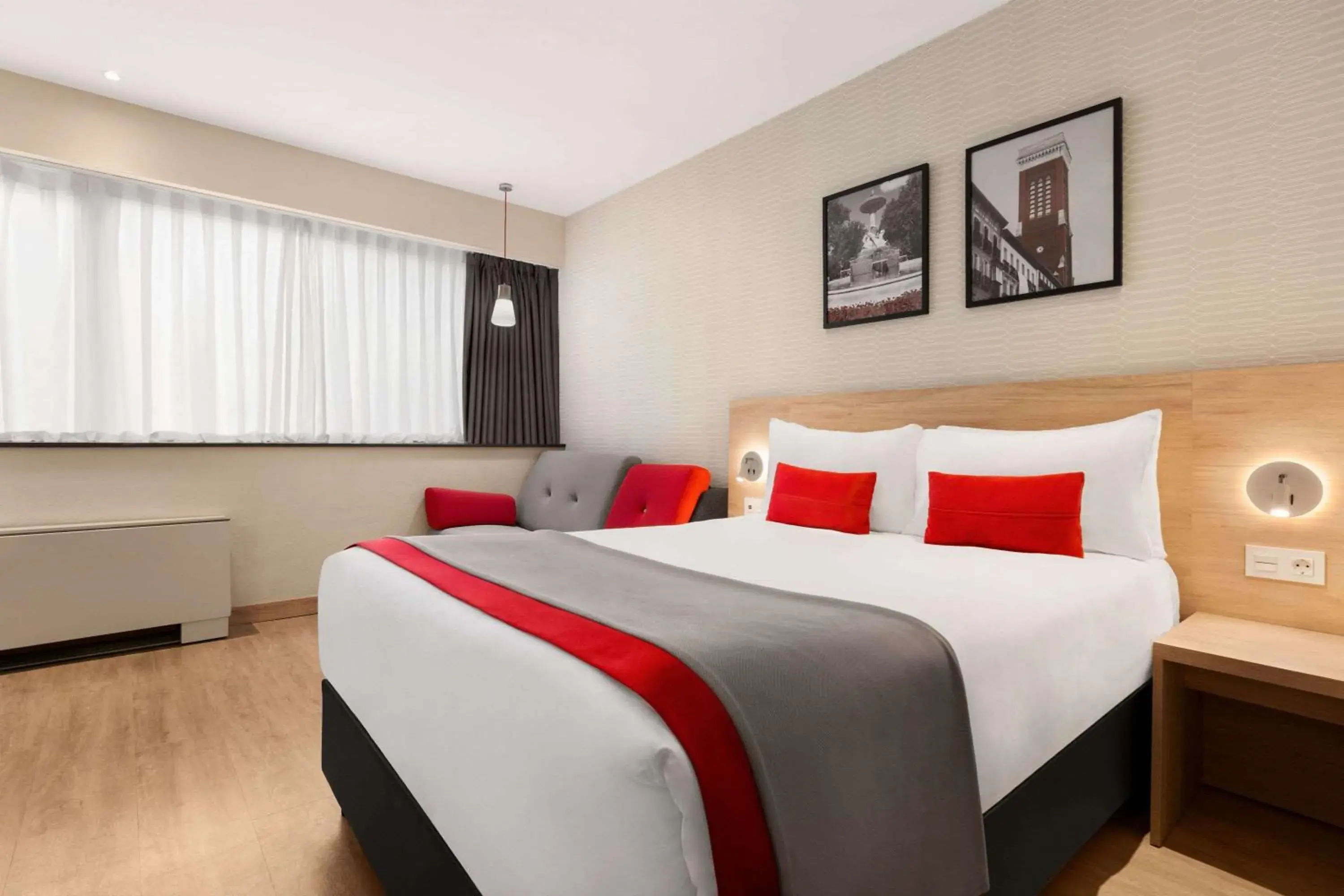 Photo of the whole room, Bed in Ramada by Wyndham Madrid Tres Cantos Photo of the whole room, Bed in Ramada by Wyndham Madrid Tres Cantos