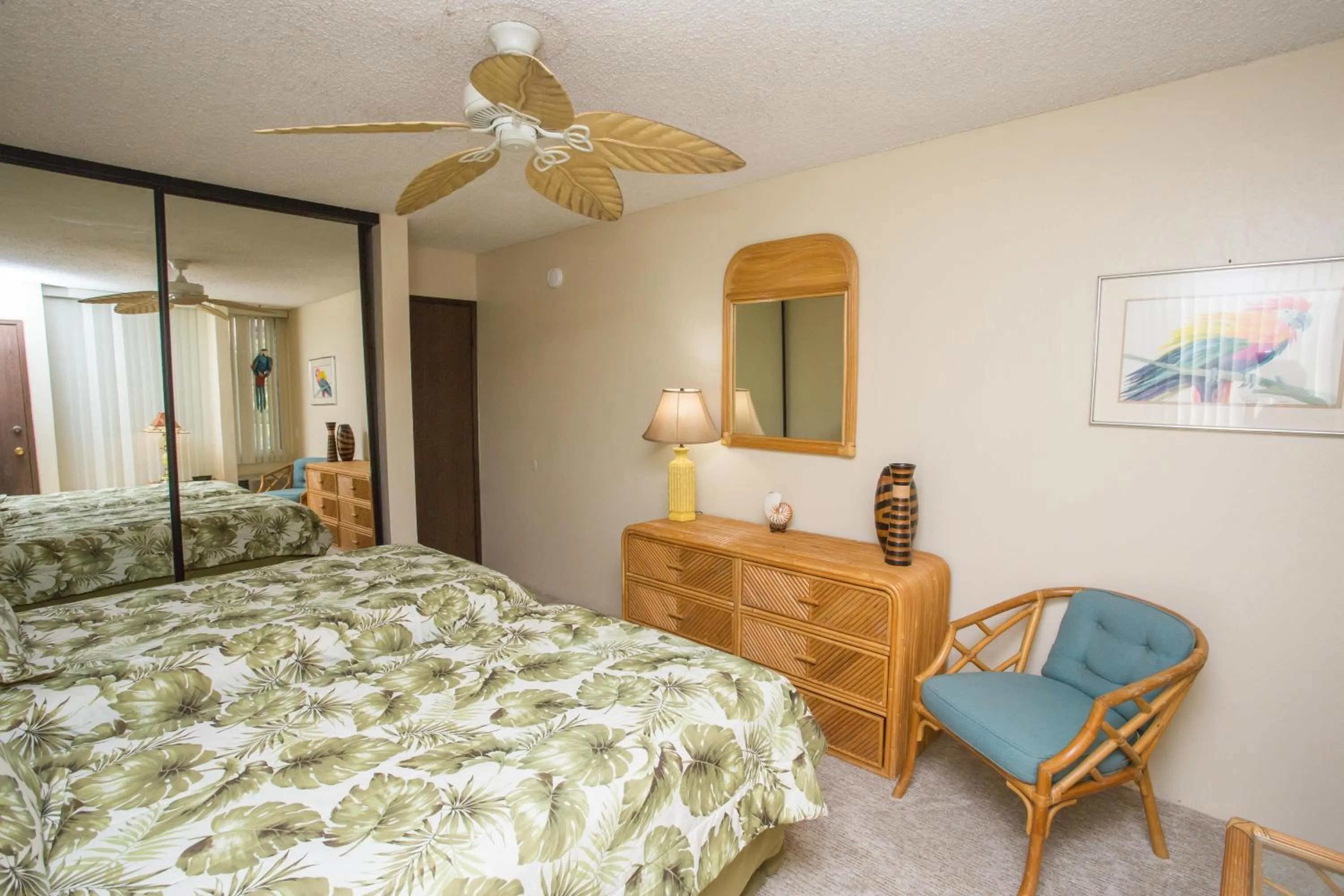 Bed in Hale Kamaole 222