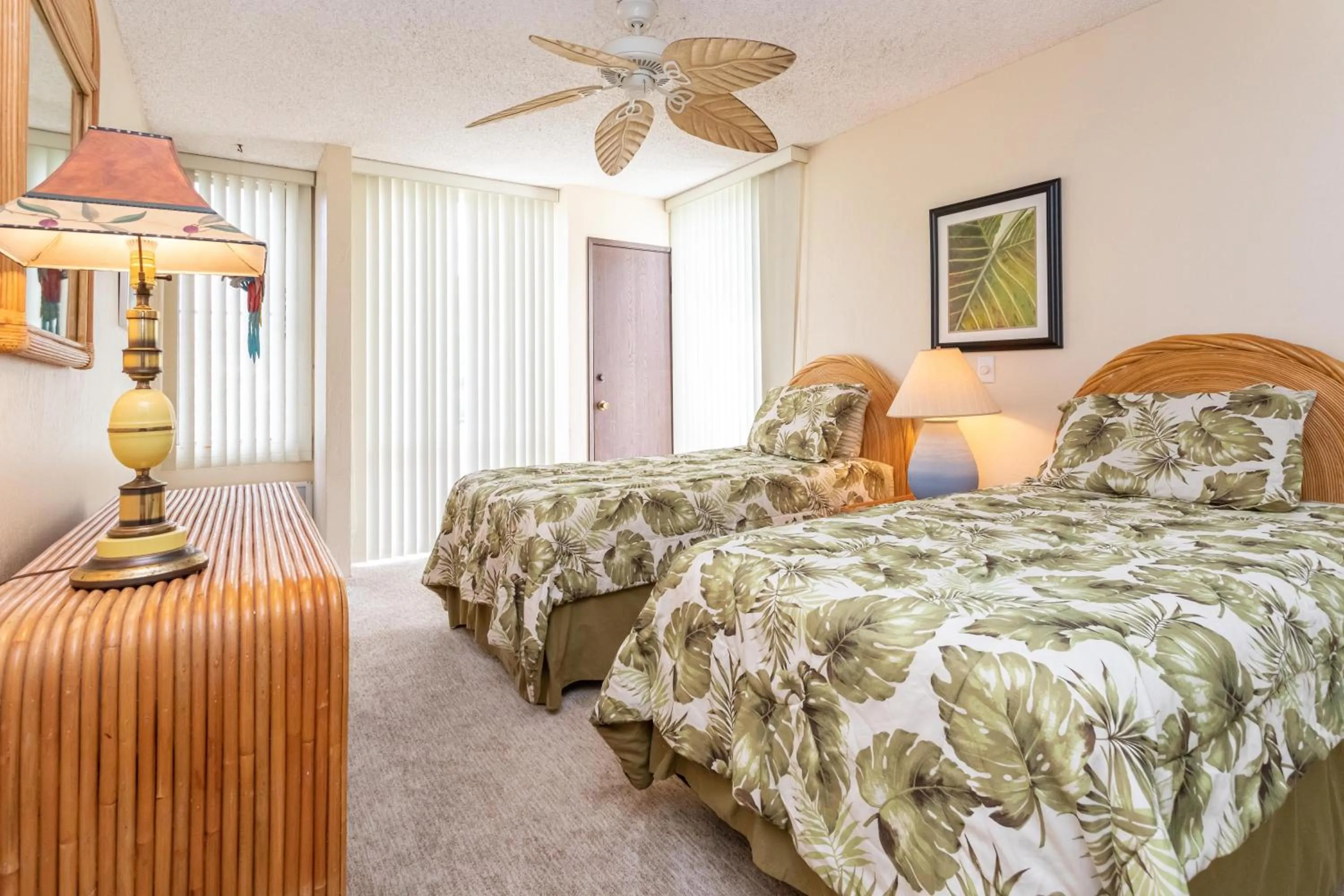 Bed in Hale Kamaole 222