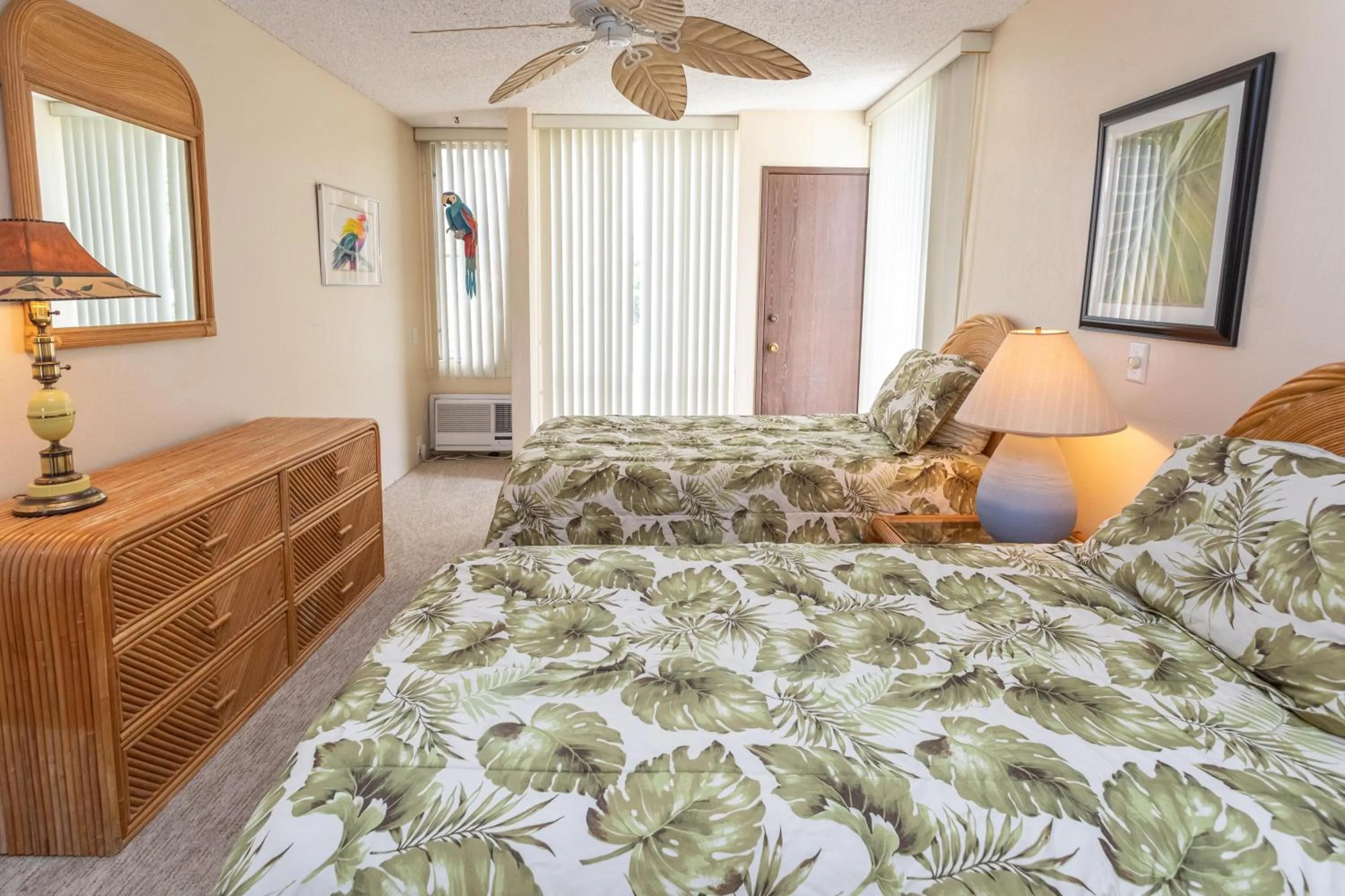 Bed in Hale Kamaole 222