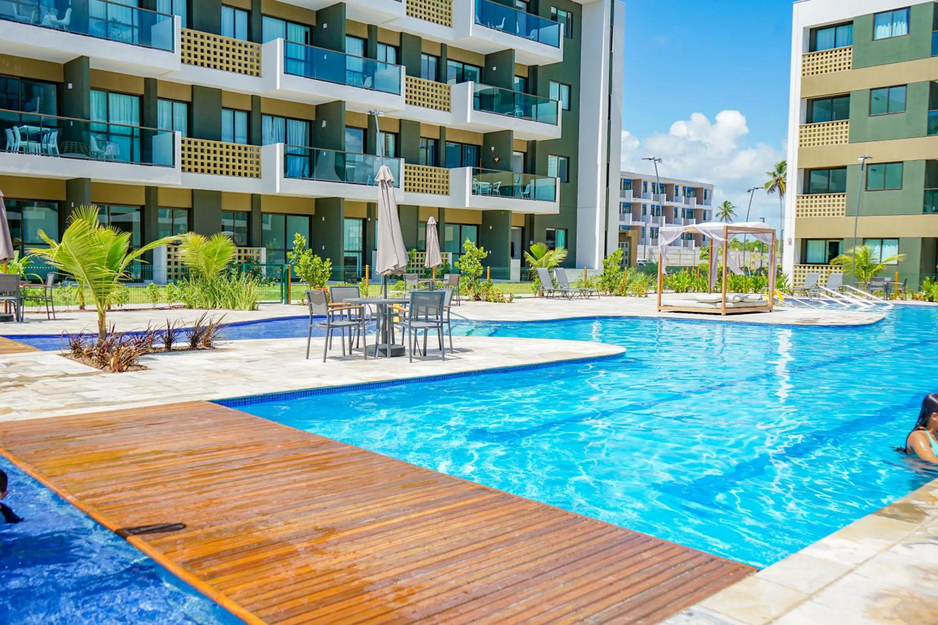 Swimming pool in Mana Beach Experience By Mai