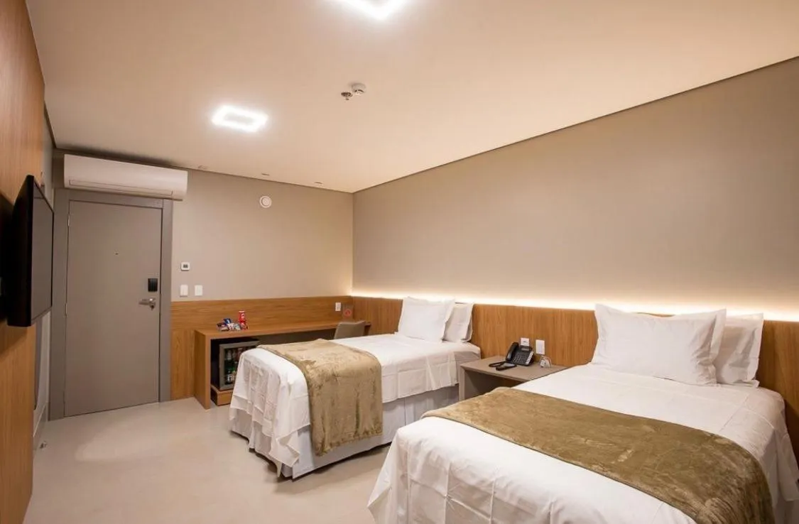 Bed in Amazon Aeroporto Hotel