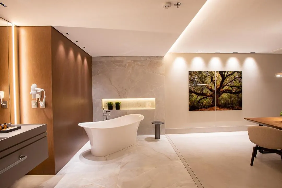 Bathroom in Amazon Aeroporto Hotel