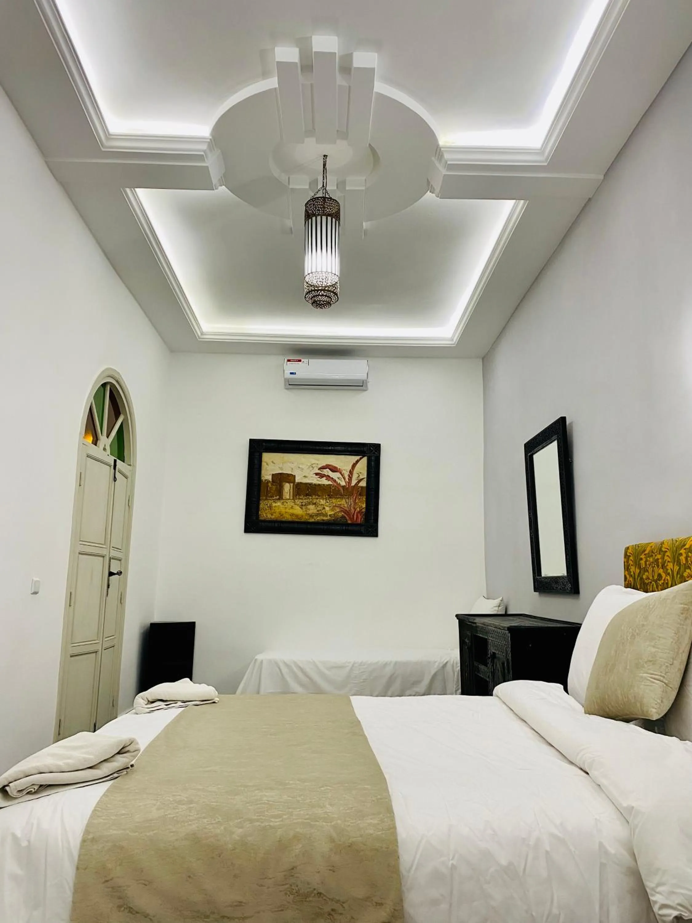 Bed in DAR Riad Jomana